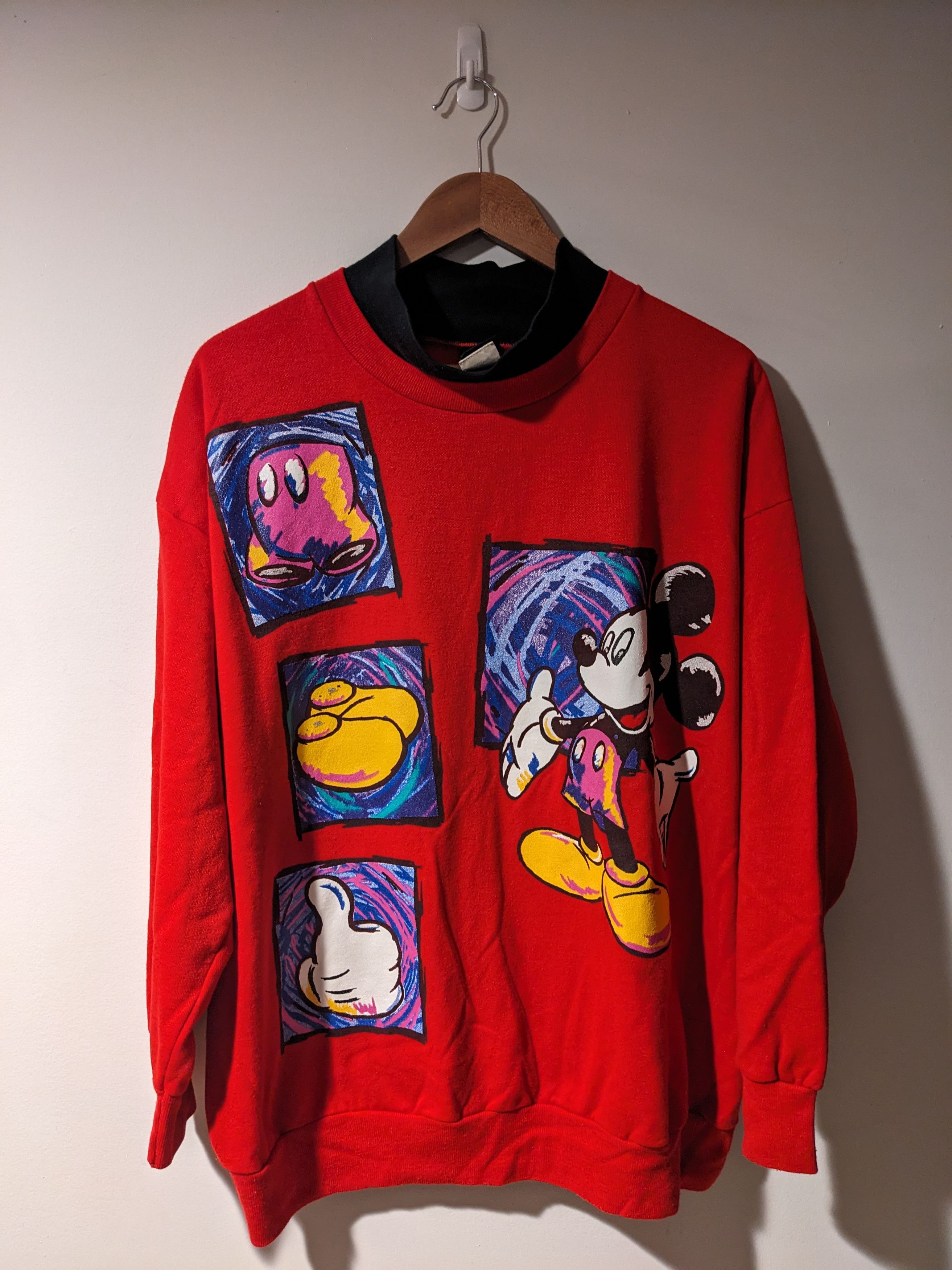 Mickey Unlimited Vintage 90s Disney Mickey Inc 18/20 Lightweight Sweatshirt Size US XL / EU 56 / 4 - 1 Thumbnail