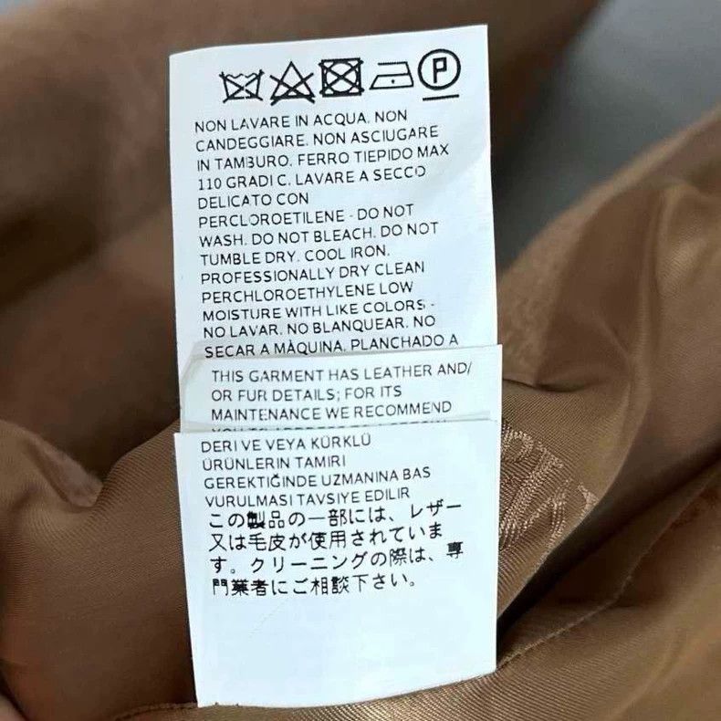 Max Mara Max Mara Camel Long Patchwork Pocket Coat Size XL / US 12-14 / IT 48-50 - 5 Thumbnail