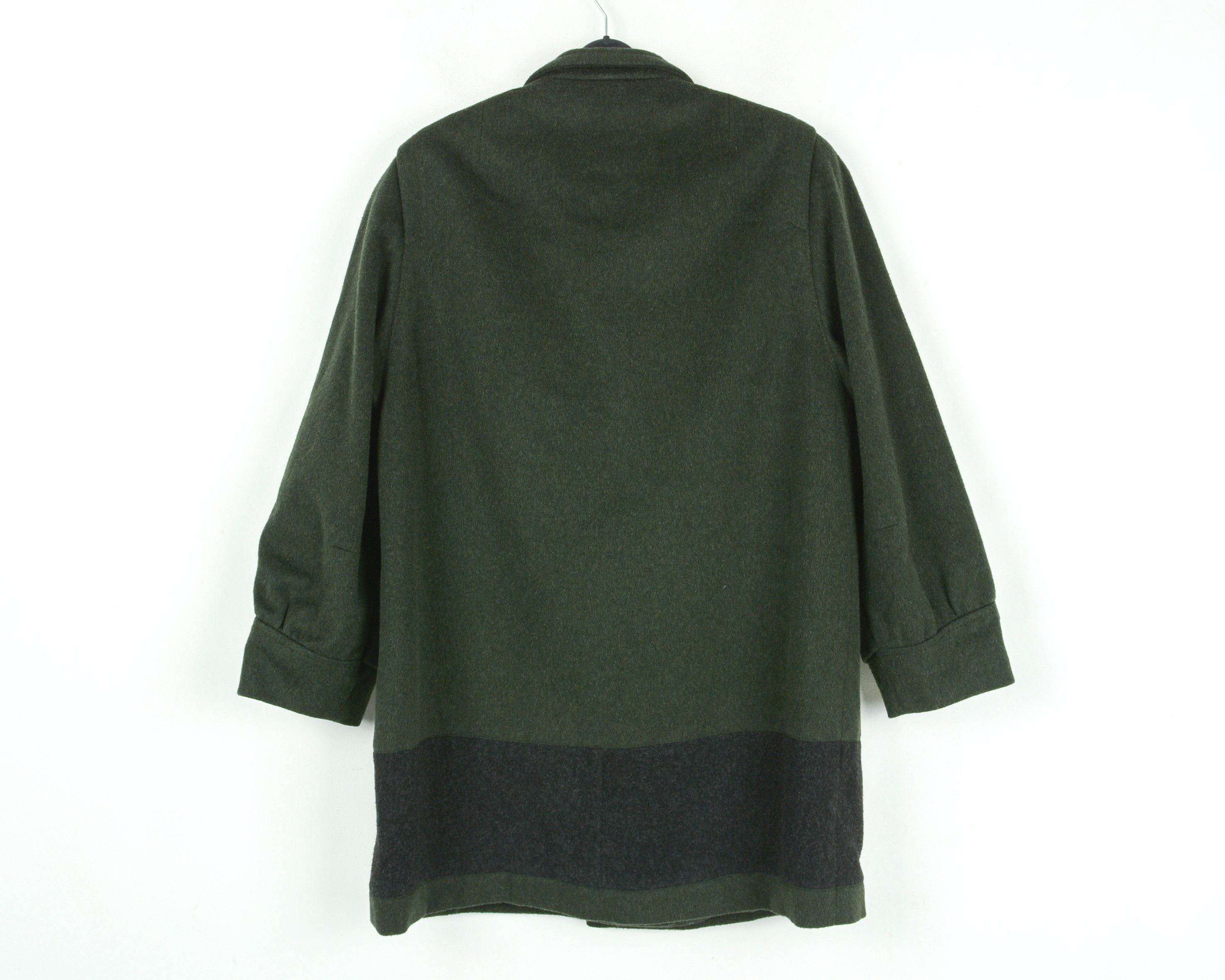 C&A × Vintage TIROLER LODEN Sixth Sense Wool Over Coat Trachten Jacket Size M / US 6-8 / IT 42-44 - 8 Thumbnail