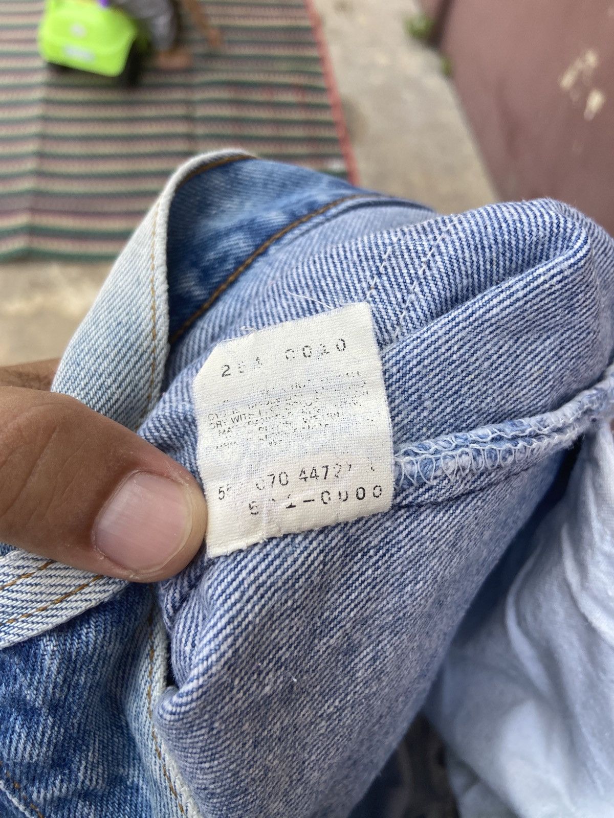 Levi's Vintage Levi’s 501XX Distressed Fade Pant Size US 30 / EU 46 - 8 Thumbnail