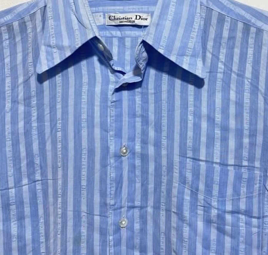 Christian Dior Monsieur × Dior Christian Dior Monsieur Striped AOP Shirt Size US L / EU 52-54 / 3 - 2 Thumbnail