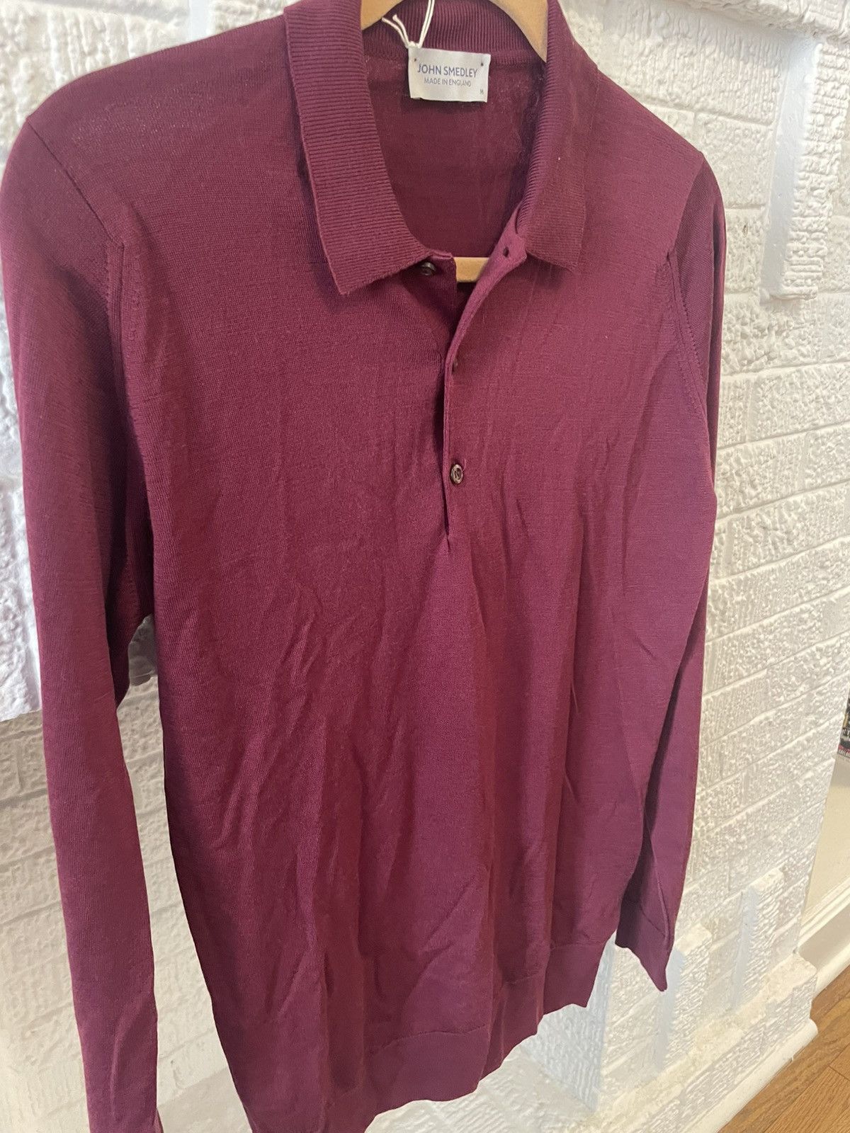 John Smedley John Smedley Belper knitted polo Size US M / EU 48-50 / 2 - 1 Thumbnail