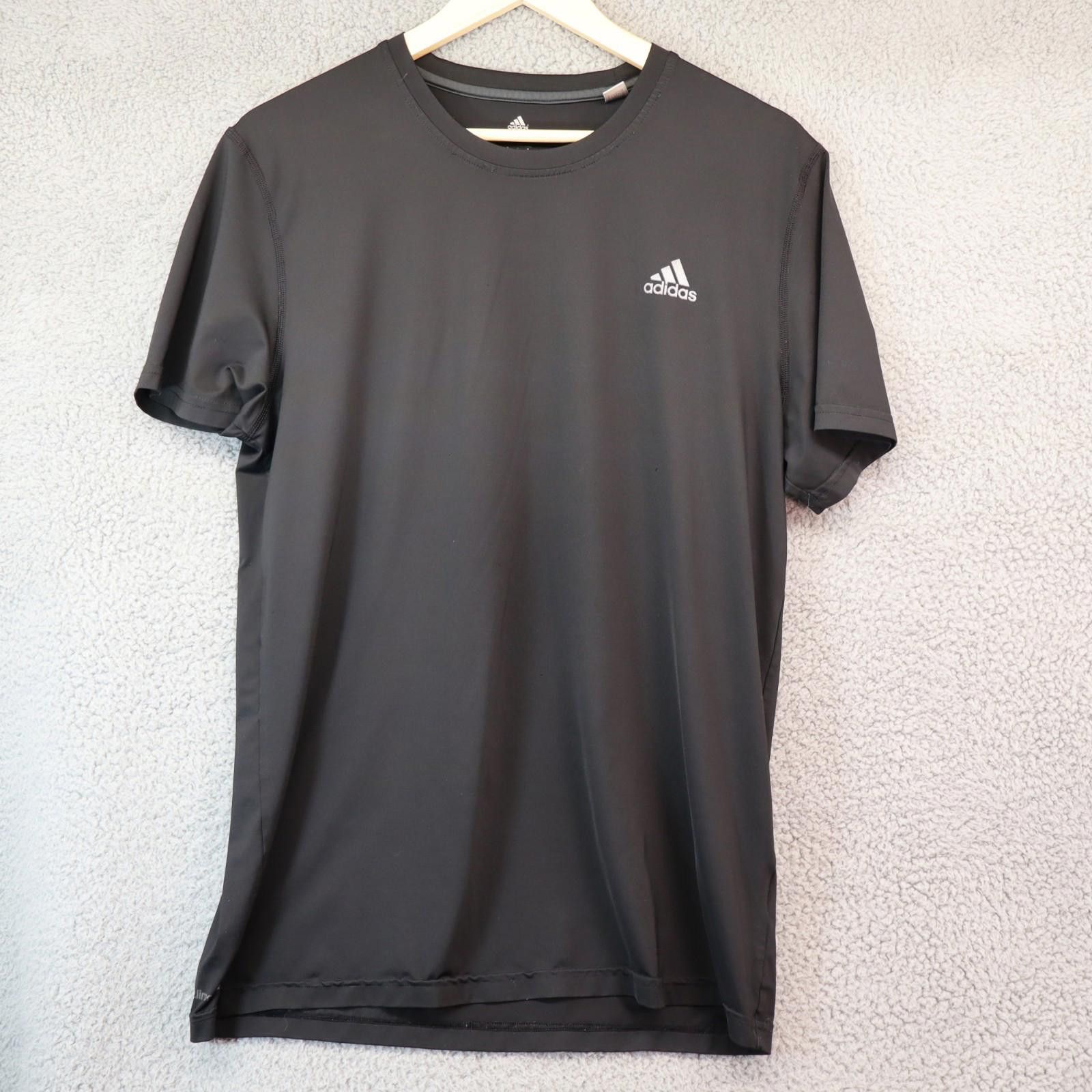 Adidas Adidas Men Large Shirt Climalite Black Pullover Activewear Size US L / EU 52-54 / 3 - 1 Thumbnail