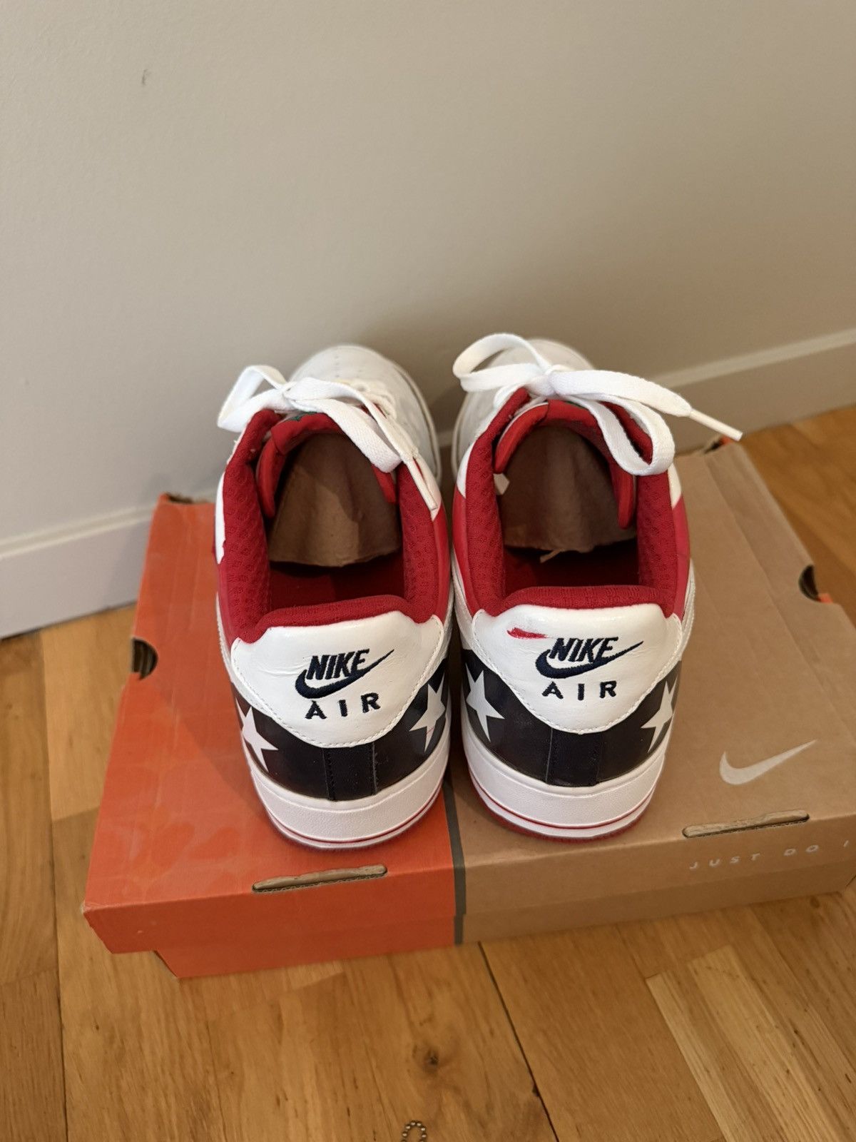 Nike Air force 1 puerto rice 2006. Size 11 Size US 11 / EU 44 - 2 Thumbnail