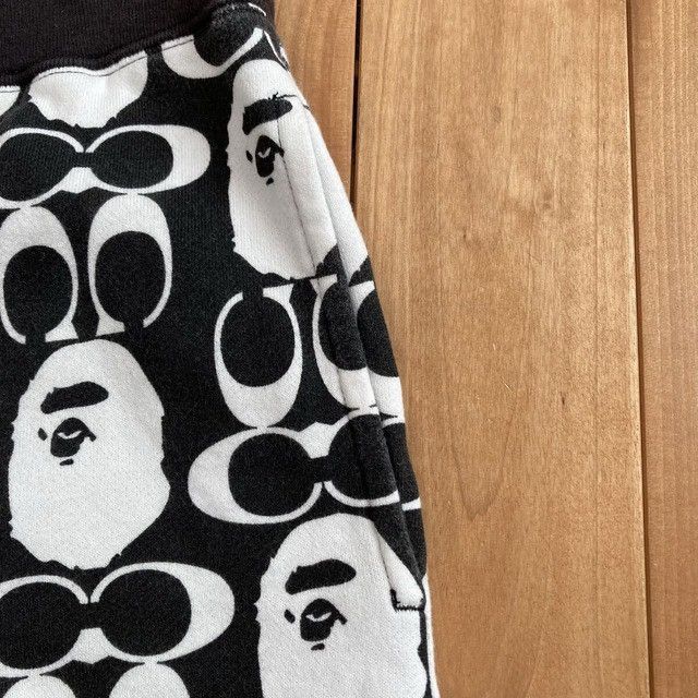 Bape × Coach BAPE × COACH Sweat Shorts a bathing ape ★size L Size US 34 / EU 50 - 4 Thumbnail