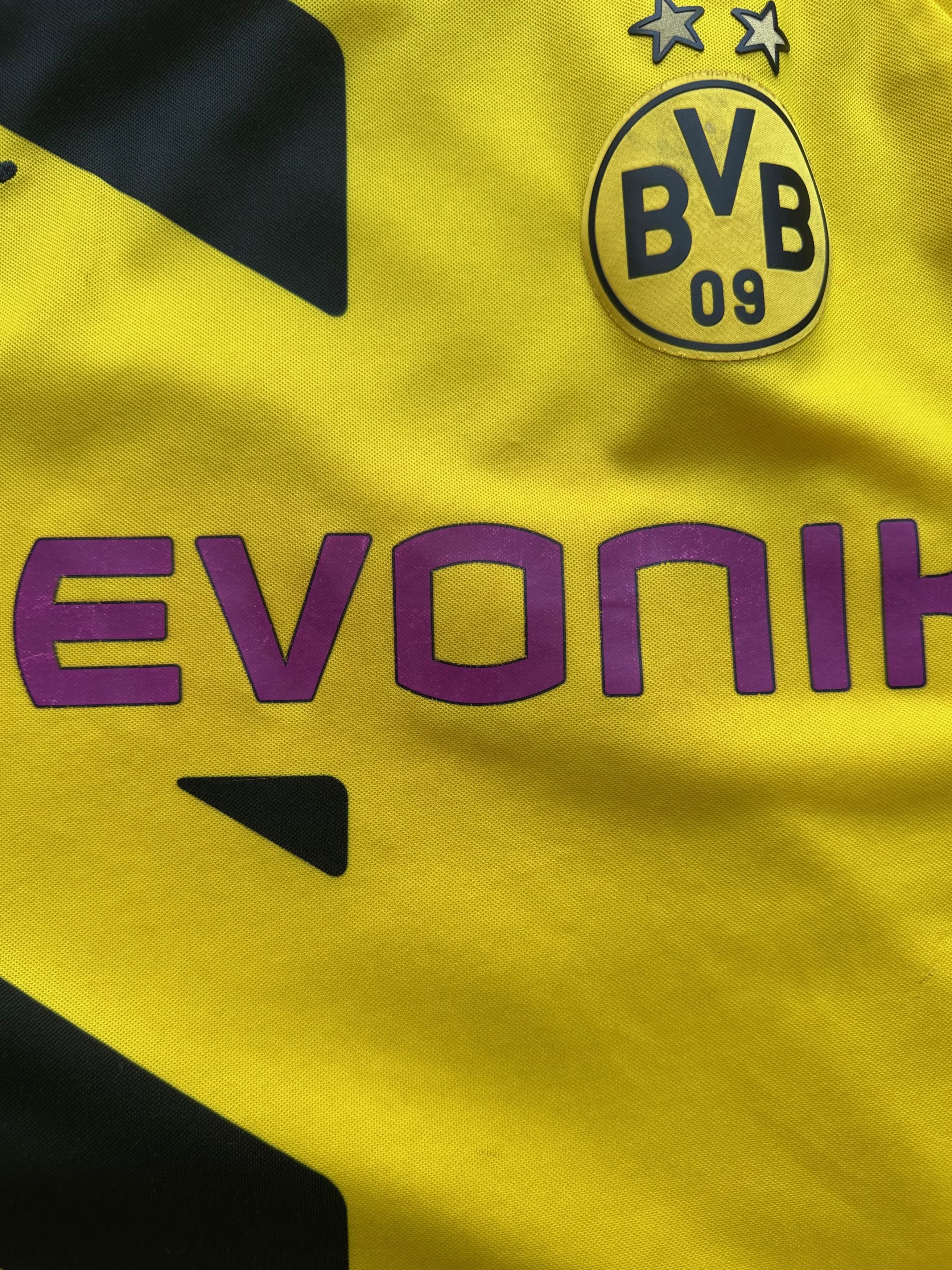 Puma 2014 Puma BVB Borussia Dortmund Home Jersey Soccer Size US S / EU 44-46 / 1 - 7 Thumbnail