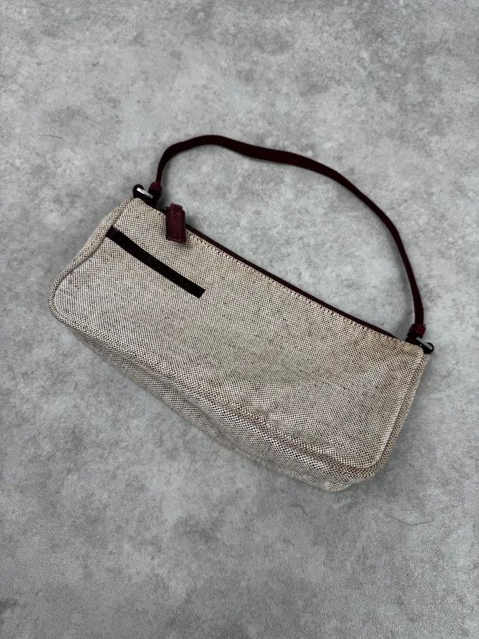 Prada SS1999 Prada Beige Canvas Bag Size ONE SIZE - 4 Thumbnail