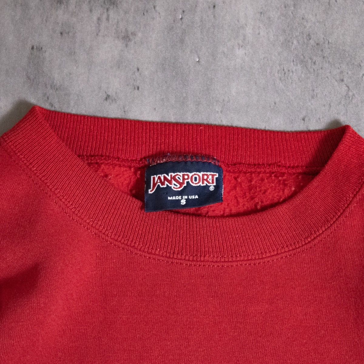 Jansport × Vintage Vintage 1990's Arkansas Razorback Burgundy Crew Neck Sweater Size US M / EU 48-50 / 2 - 5 Thumbnail