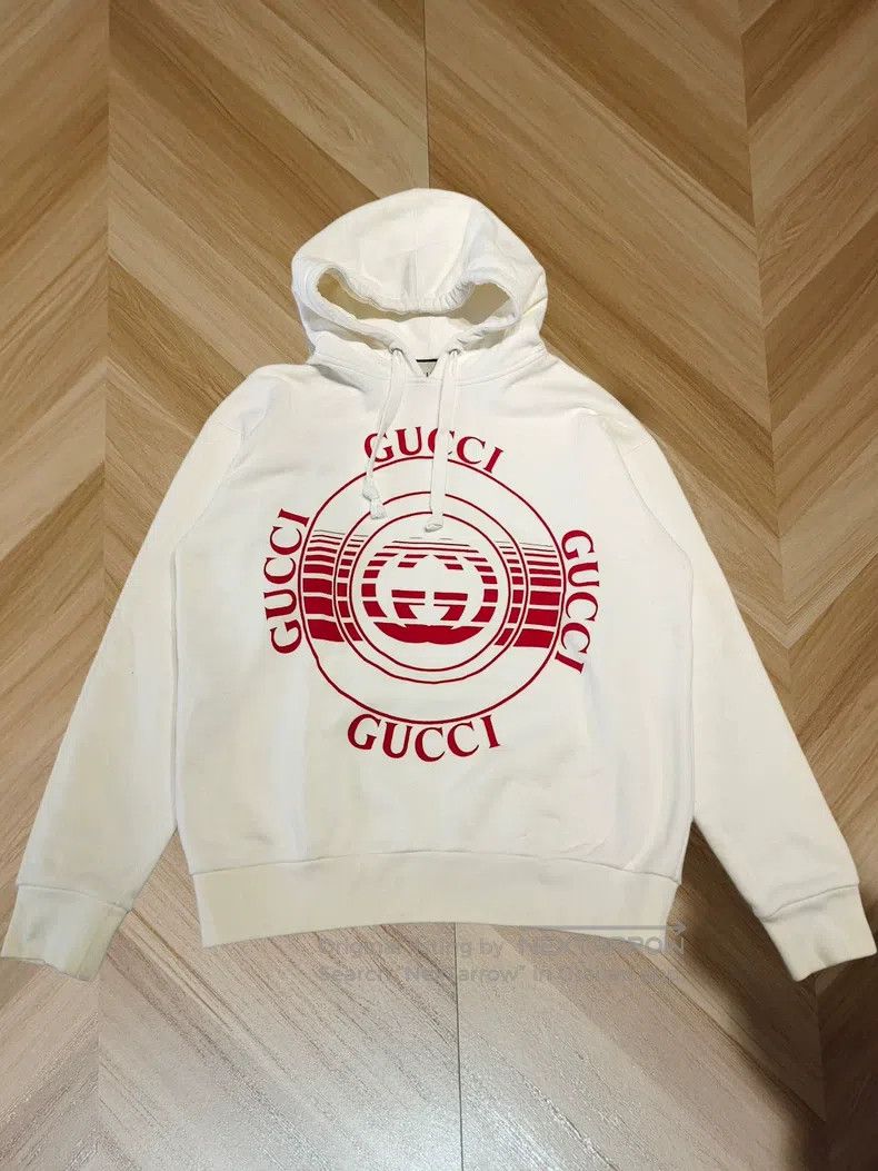 Gucci Gucci White sweatshirt Size US S / EU 44-46 / 1 - 1 Thumbnail