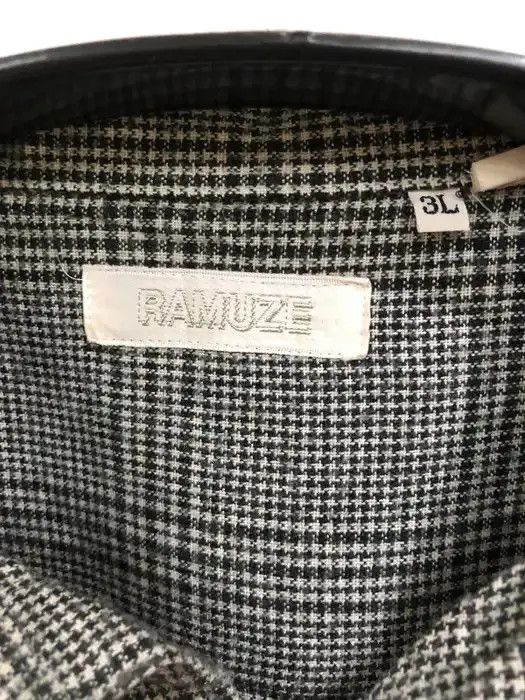 Flannel × Vintage Vintage Ramuze Flannel Shirt 👕 Size US L / EU 52-54 / 3 - 3 Thumbnail