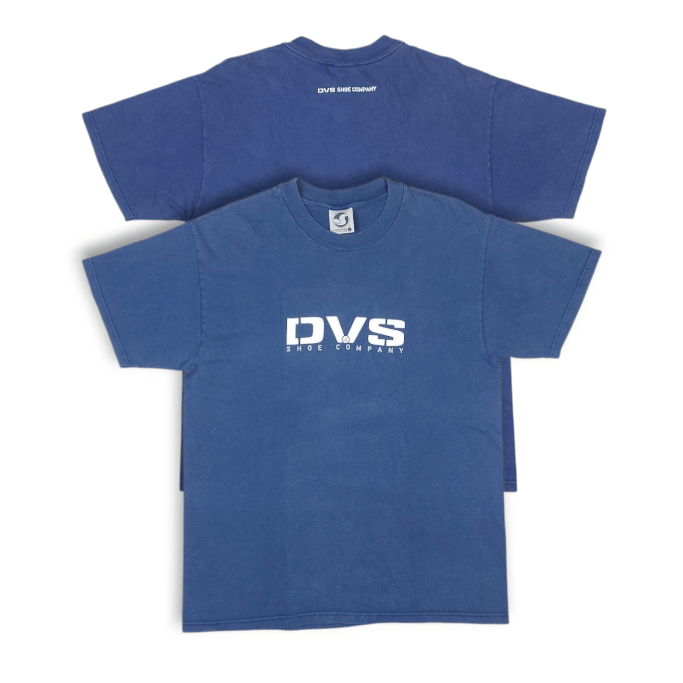 DVS × Vintage Vintage 90s DVS Shoes Company Skateboard Double-Sided TEE Size US L / EU 52-54 / 3 - 1 Thumbnail