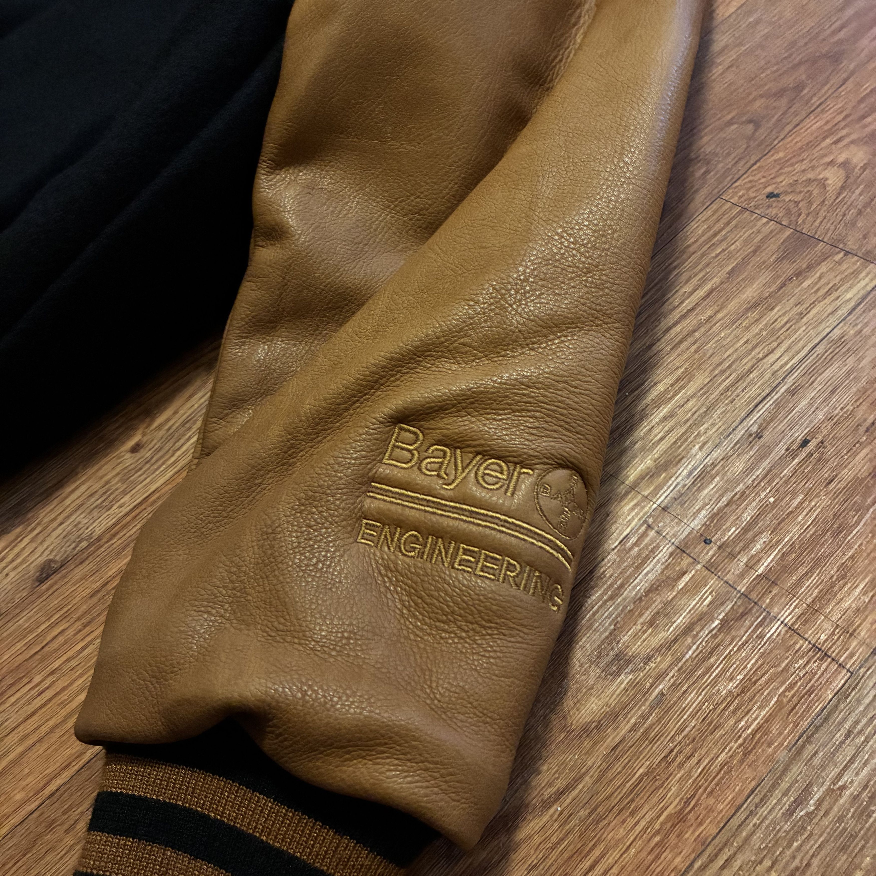 The Game Vintage The Game Wool Leather Varsity Letterman Jacket Size US XL / EU 56 / 4 - 4 Thumbnail