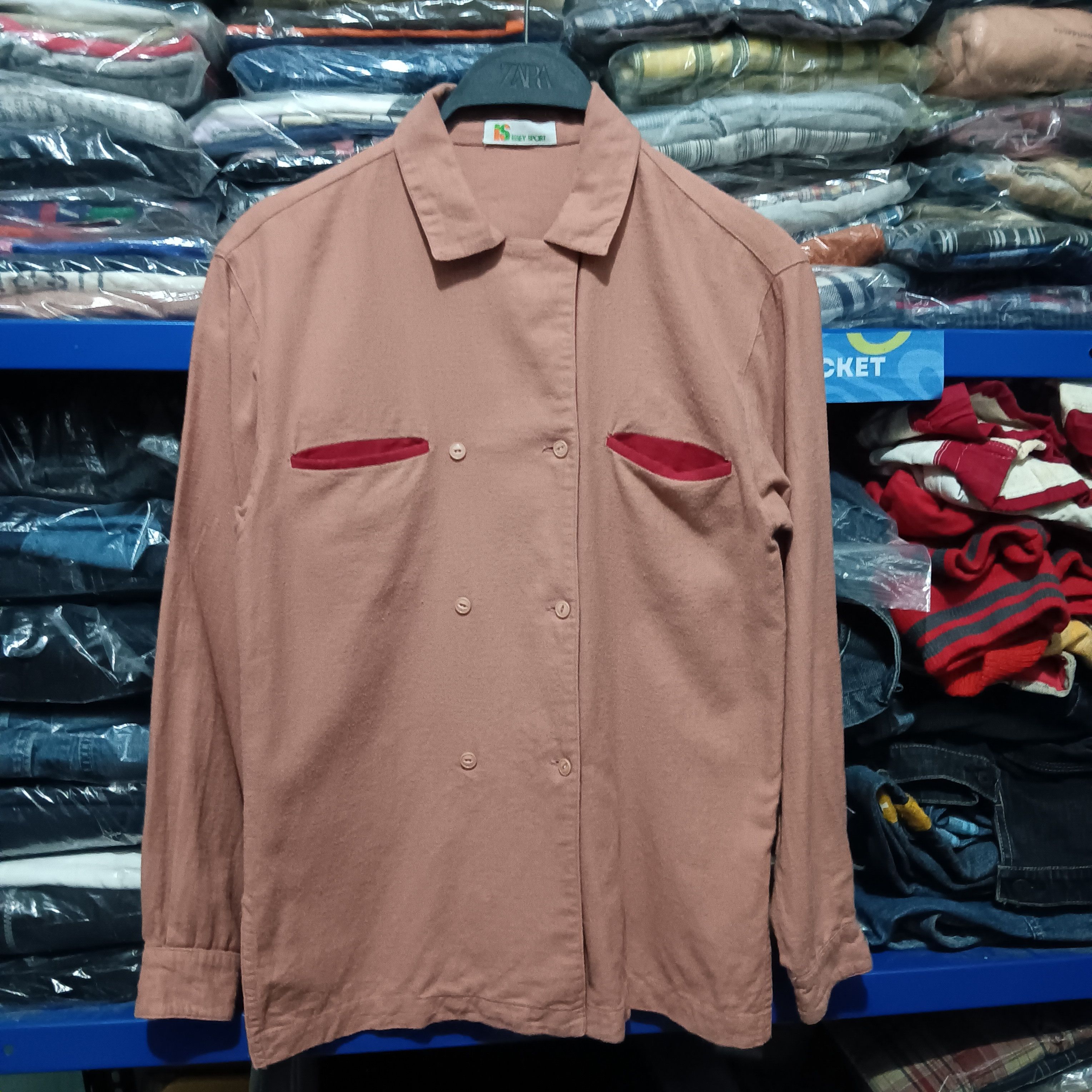 Issey Miyake Vintage Issey Sport by ISSEY MIYAKE longsleeve shirt button Size M / US 6-8 / IT 42-44 - 1 Thumbnail