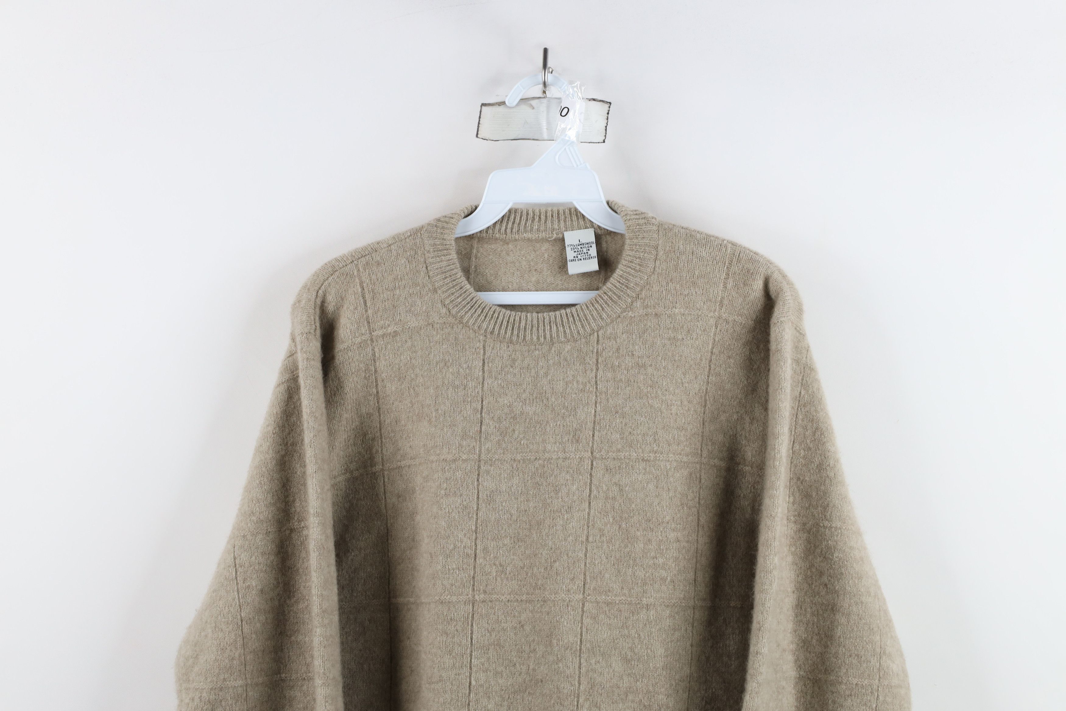 Vintage Vintage 90s Streetwear Soft Lambswool Blend Knit Sweater Size L / US 10 / IT 46 - 2 Thumbnail