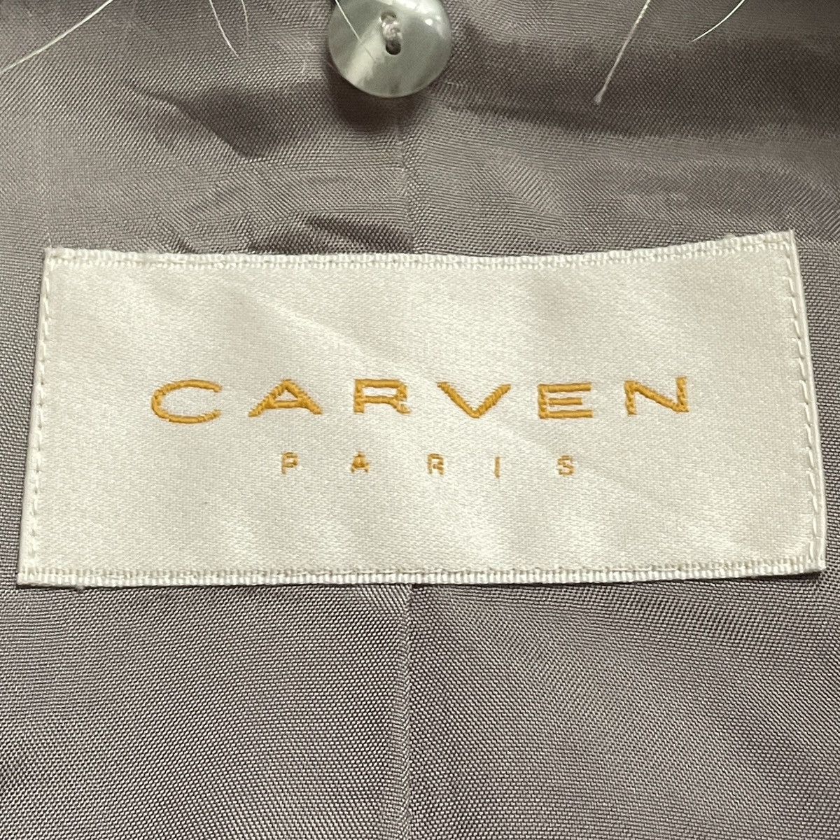 Carven × Vintage Vintage Brand Carven Fur Trench Coat 2000s Size US M / EU 48-50 / 2 - 9 Thumbnail