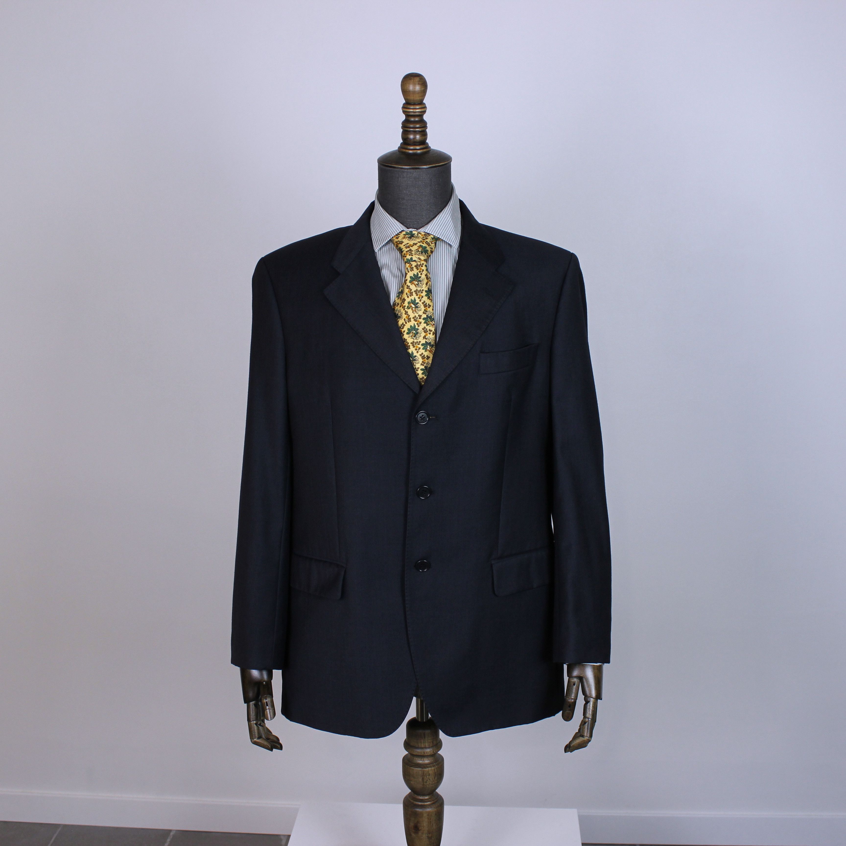 Ermenegildo Zegna Ermenegildo Zegna vintage blazer wool men 40" R navy blue Size 40R - 2 Thumbnail