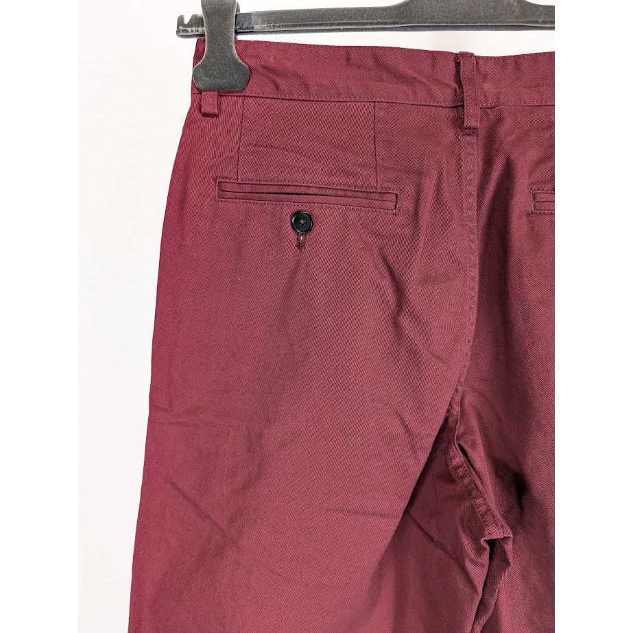 o1rshd1 Twill Double Pleat Pant in Wine