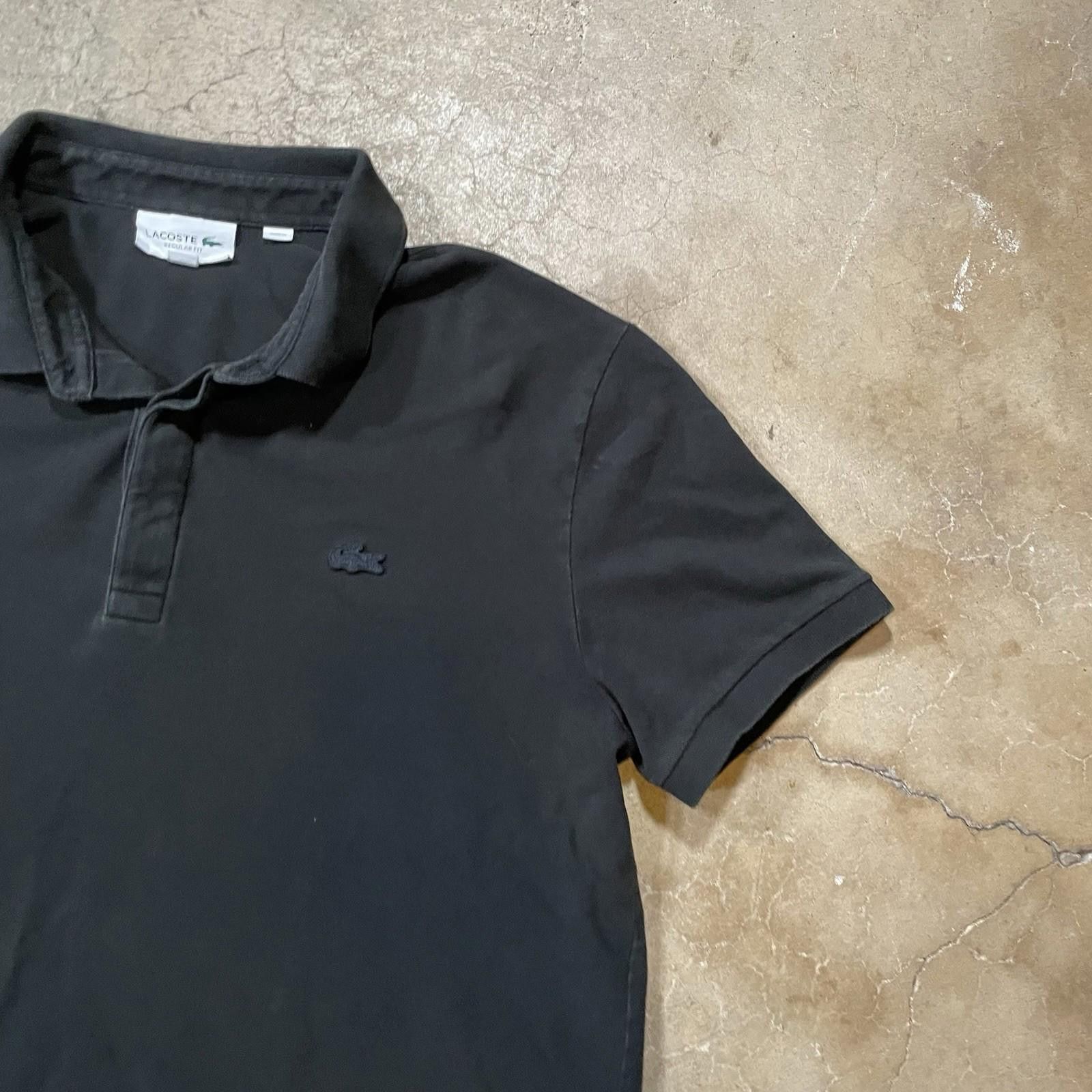 Lacoste Lacoste Polo Shirt Mens XL Black Tennis Sports Golf Rugby Size US XL / EU 56 / 4 - 2 Thumbnail