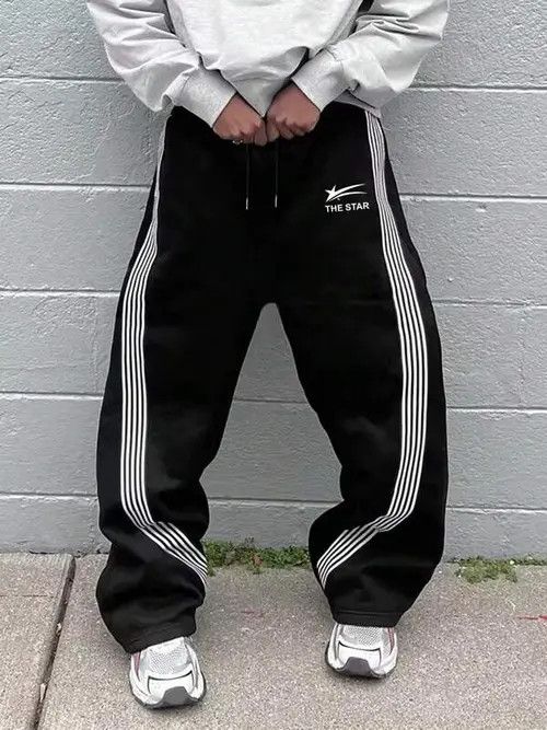 Japanese Brand × Vintage Oversize baggy sweatpants Y2K HipHop Drip Size US 30 / EU 46 - 1 Thumbnail