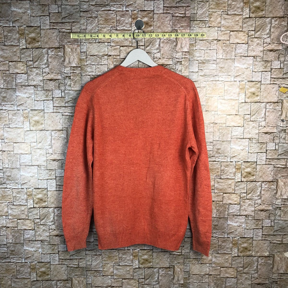 Japanese Brand Uniqlo japan Orange plain Cardigan Knitwear #A923 Size US M / EU 48-50 / 2 - 12 Thumbnail