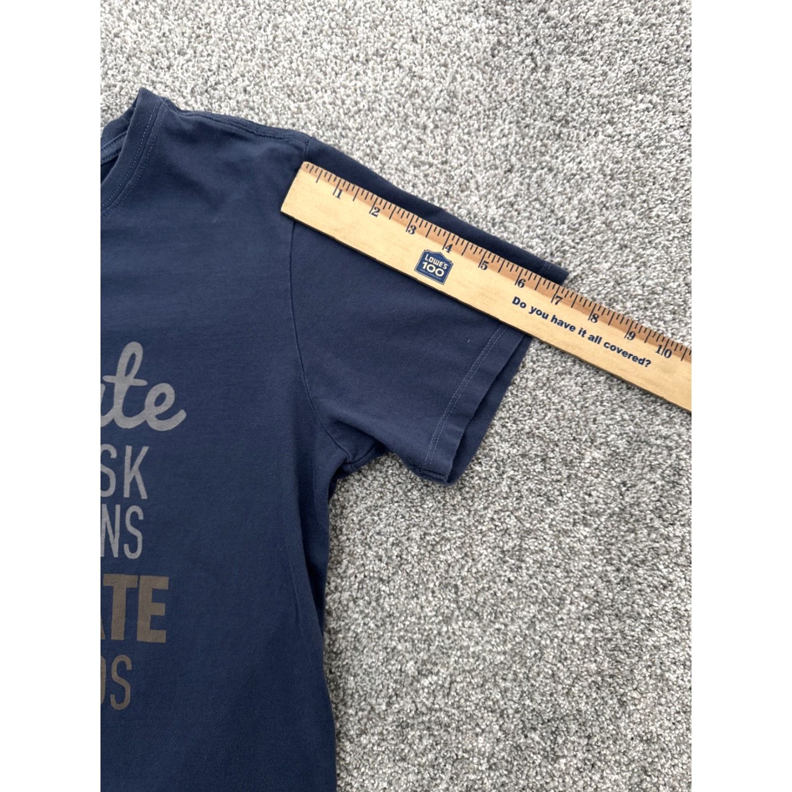 Life is Good Life Is Good Shirt Womens Medium T-Shirt Blue Logo 100% Cotton All Seasons Breathable Easy Care Funny Decade Not Applicable Size M / US 6-8 / IT 42-44 - 3 Thumbnail