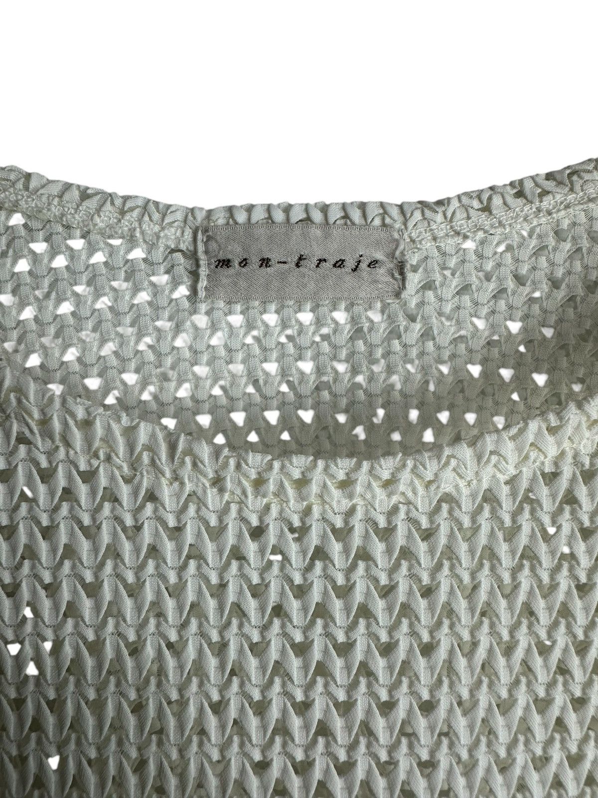 Yohji Yamamoto Undefined mon-traje MESH 3D LONG SLEEVE ISSEY YOHJI STYLE Size US M / EU 48-50 / 2 - 9 Thumbnail