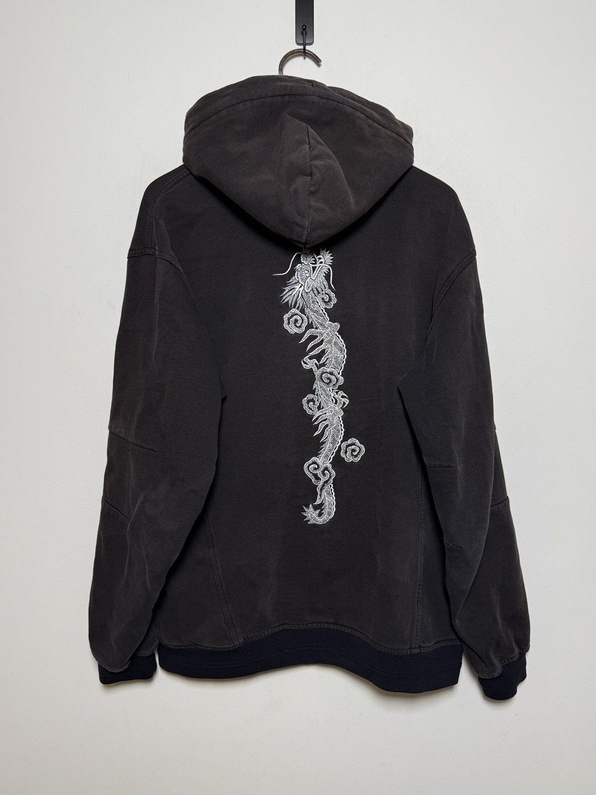 maharishi dragon embroidery hoodie