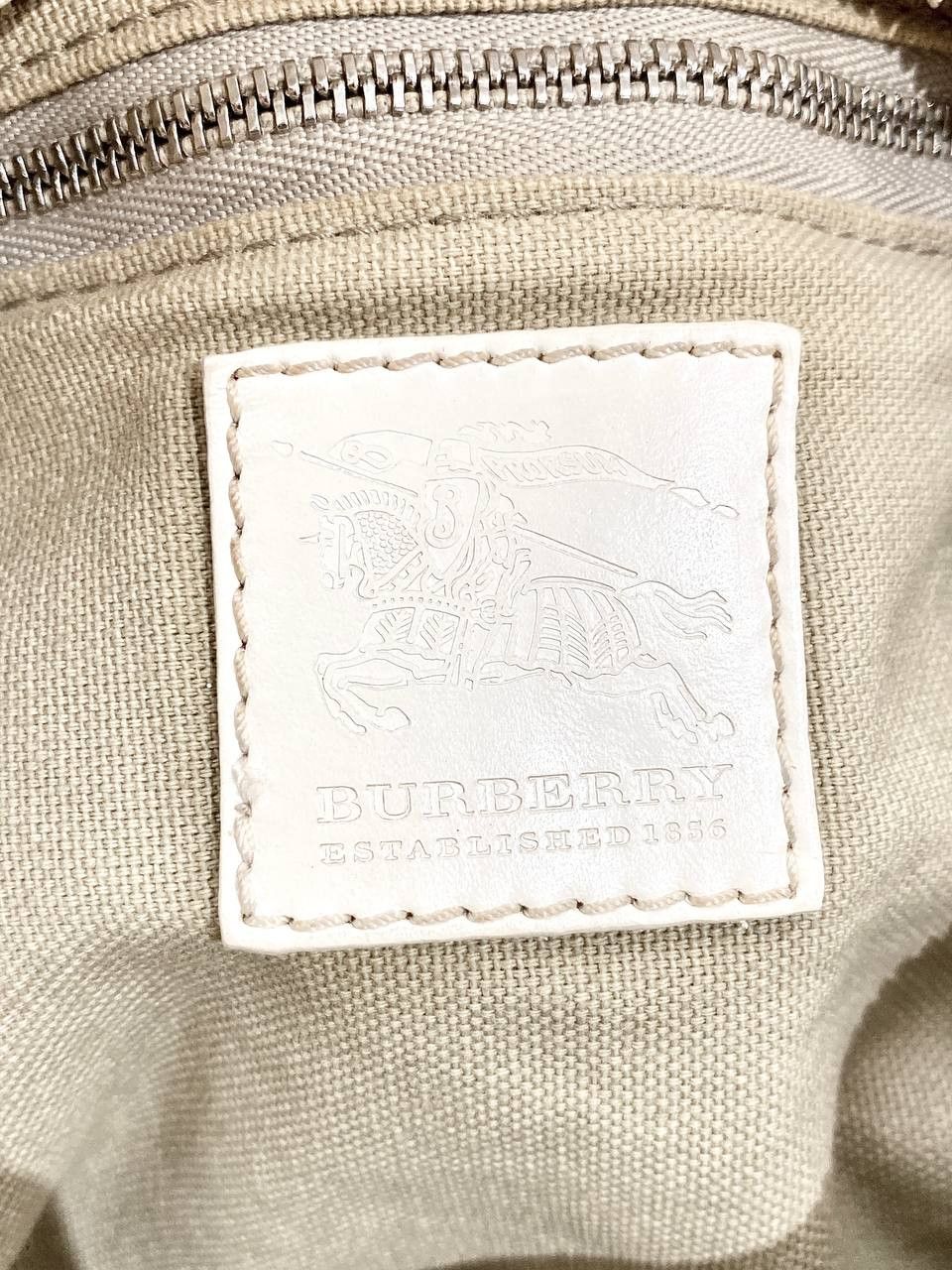 Burberry Burberry Nova Check Monogram Canvas Leather Shoulder Bag Y2K Size ONE SIZE - 11 Thumbnail