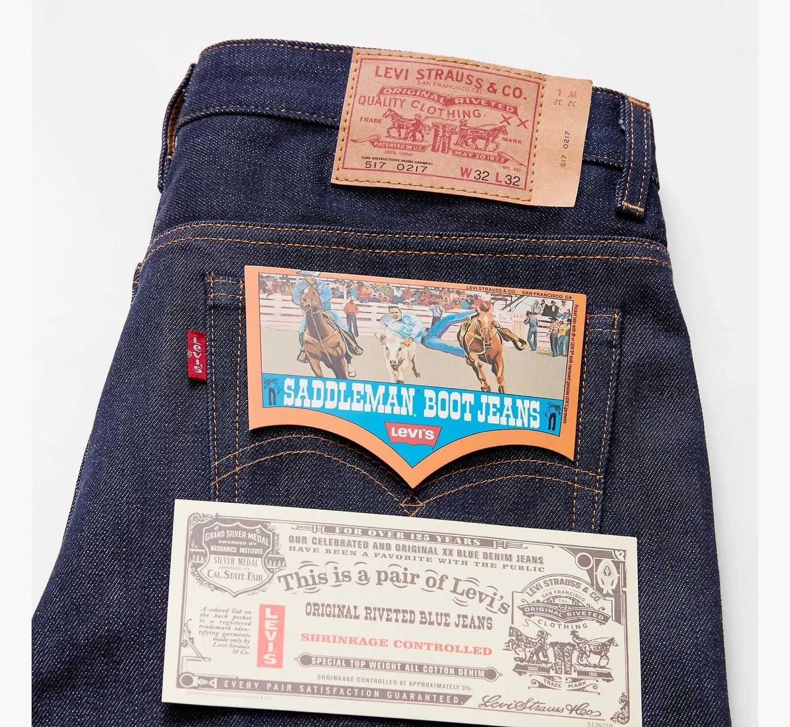 Levi's Vintage Clothing Levi’s Vintage Clothing LVC Men's '70s 517 Sattleman Bootcut Size US 34 / EU 50 - 4 Thumbnail
