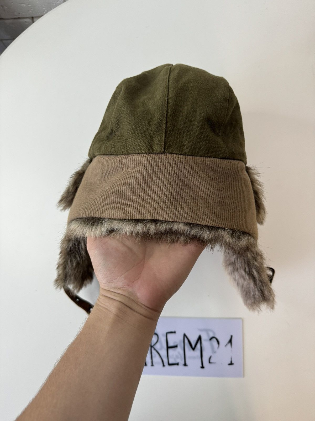 Japanese Brand Ushanka hat cap Size ONE SIZE - 4 Thumbnail