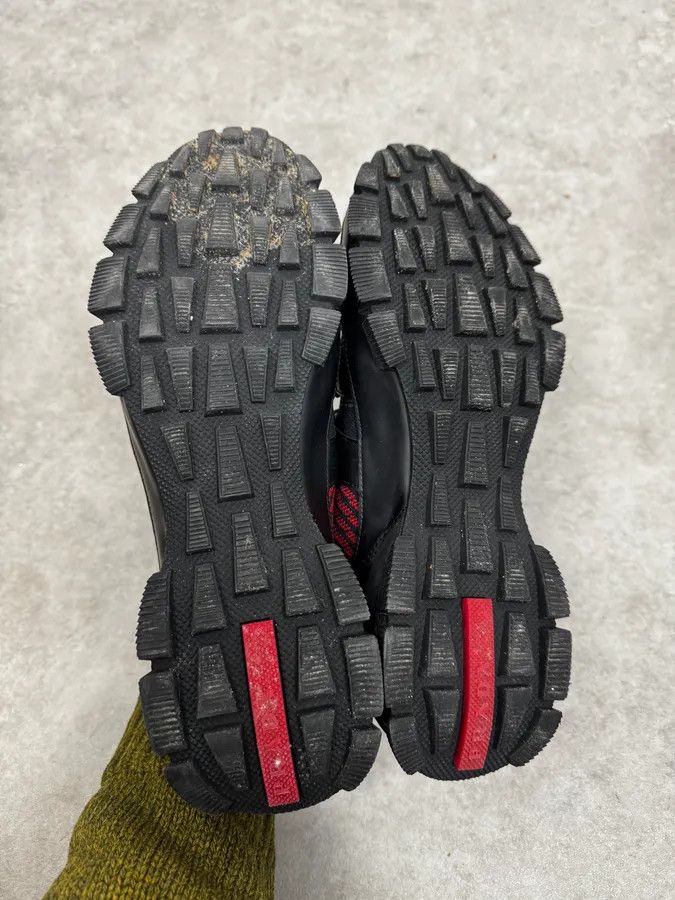 Prada Prada Black & Red Socks Sneakers Size US 7 / EU 40 - 6 Thumbnail