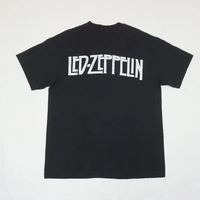 Band Tees × Led Zeppelin × Vintage 90's Led Zeppelin IV "Stairway to Heaven" T-Shirt Size US L / EU 52-54 / 3 - 3 Thumbnail