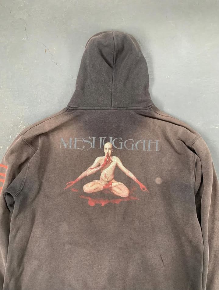 Band Tees 2008 Meshuggah Obzen Sun Faded Ziphoodie Size US M / EU 48-50 / 2 - 1 Thumbnail