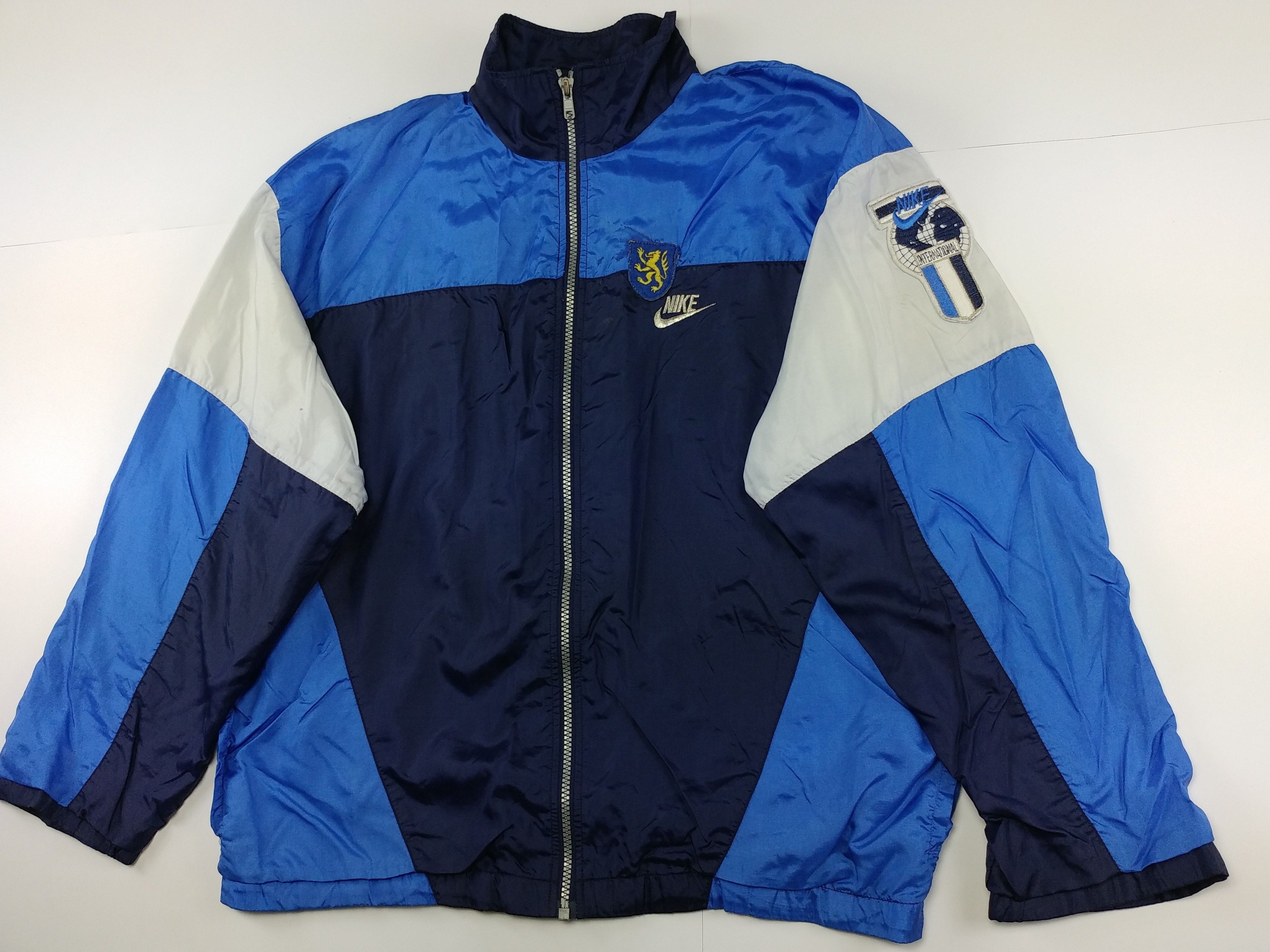 Nike Nike jacket, vintage track top, 90s skater 1990s Y2K M Size US M / EU 48-50 / 2 - 4 Thumbnail