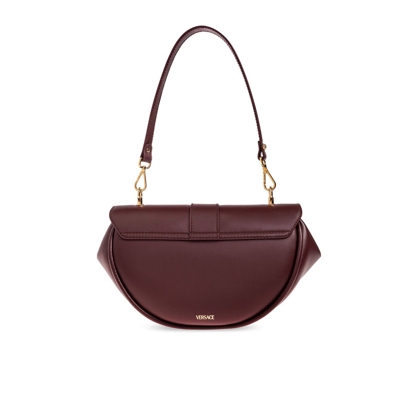 Versace VERSACE Virtus Burgundy Leather Shoulder Bag New & Authentic Size ONE SIZE - 2 Thumbnail