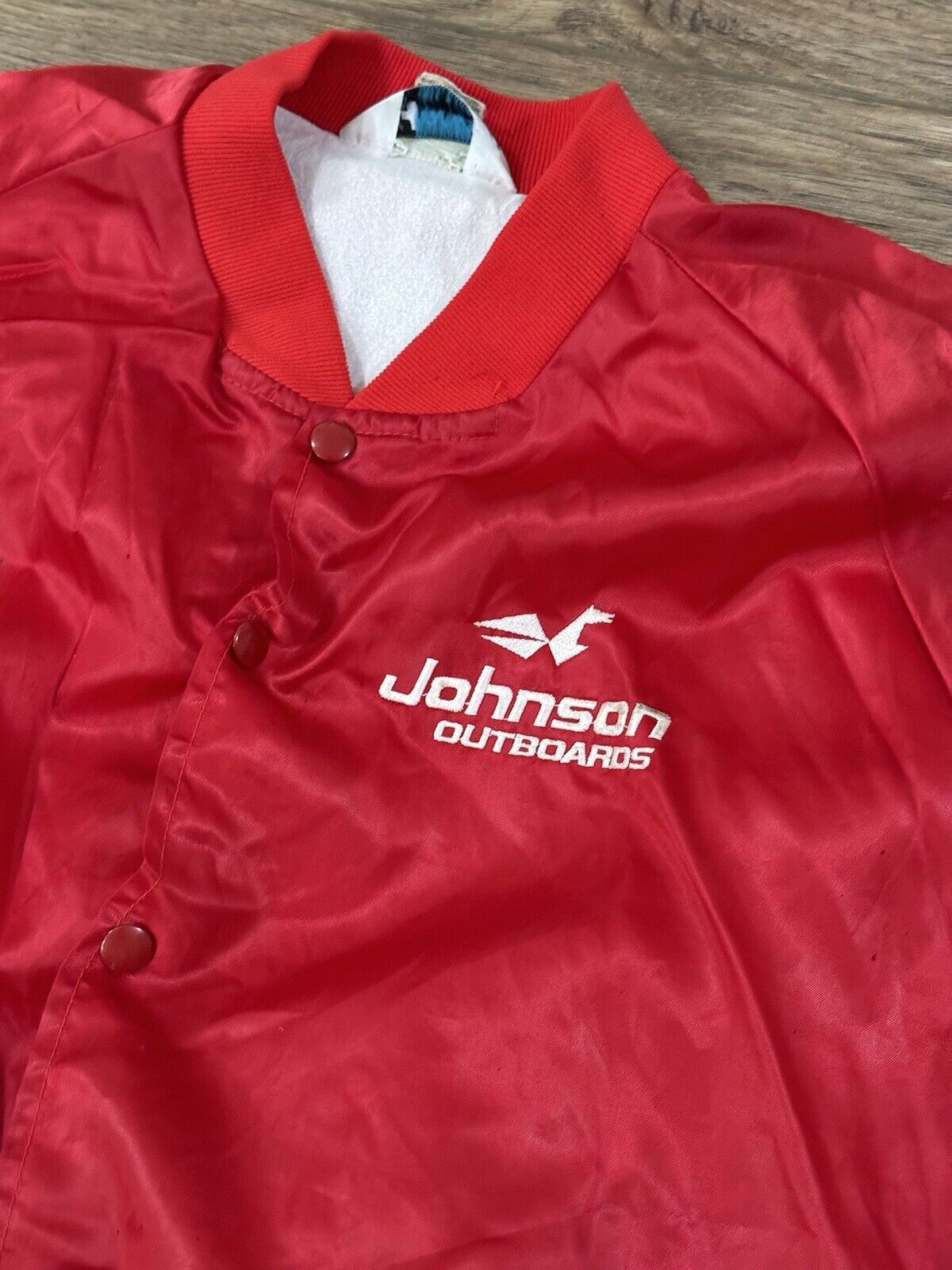 Vintage Vintage Johnson White Heat Boat Bomber Jacket Size US XL / EU 56 / 4 - 7 Thumbnail
