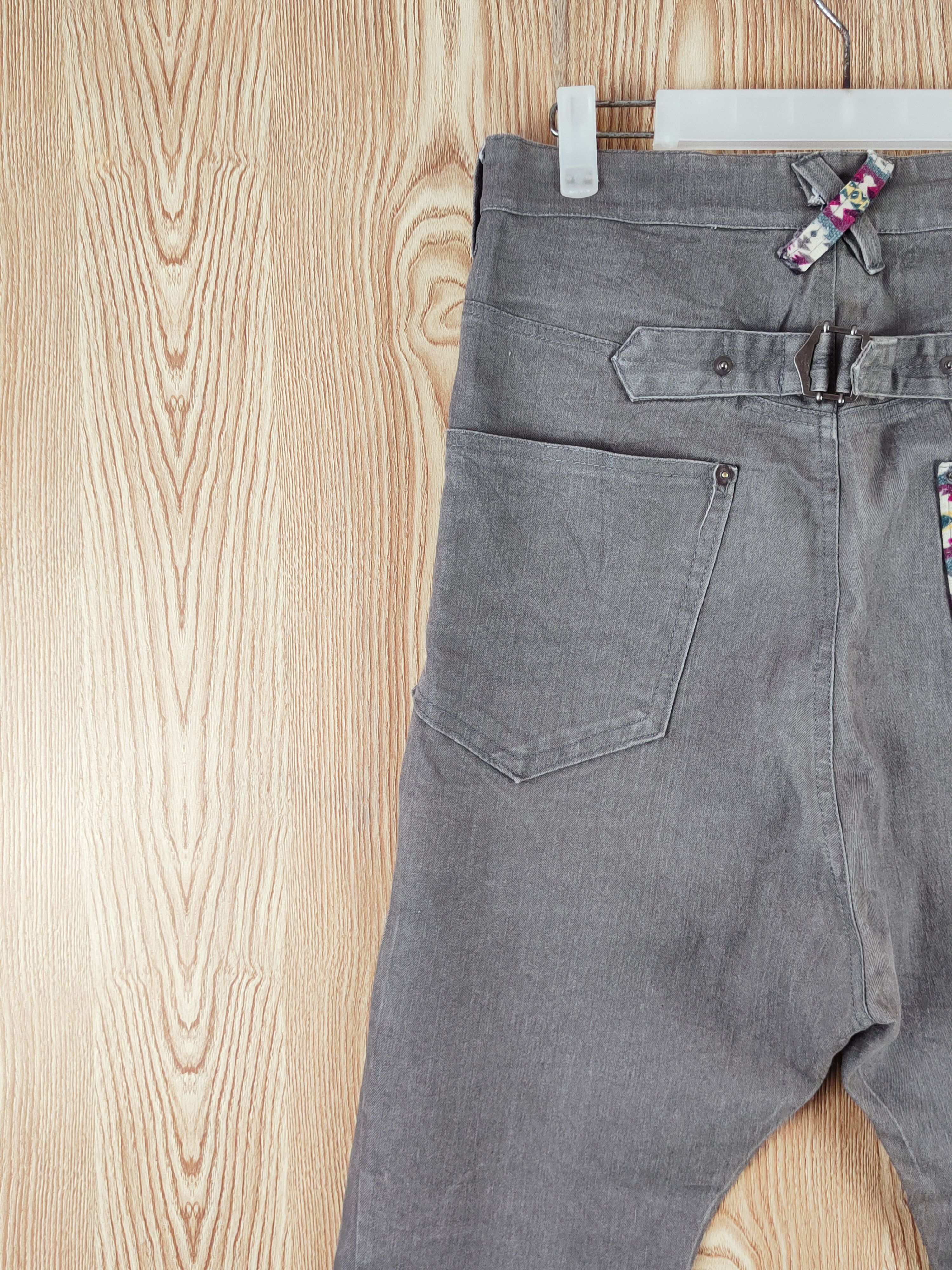 Japanese Brand Upstart Gray Multipocket Casual Pants #W834 Size US 30 / EU 46 - 9 Thumbnail