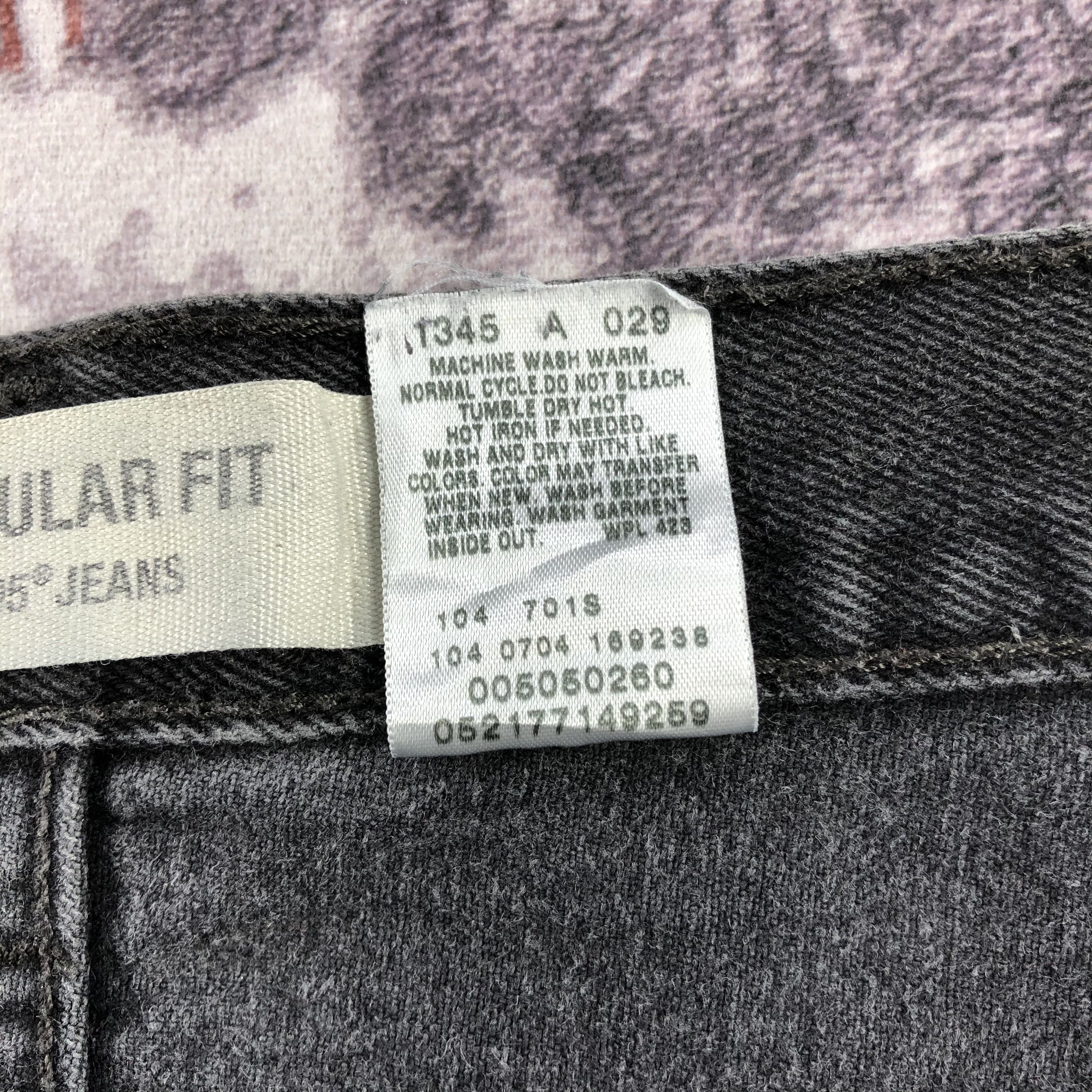 Levi's × Vintage Vintage Faded Black Levis 505 Jeans-JM2590 Size US 39 - 11 Thumbnail