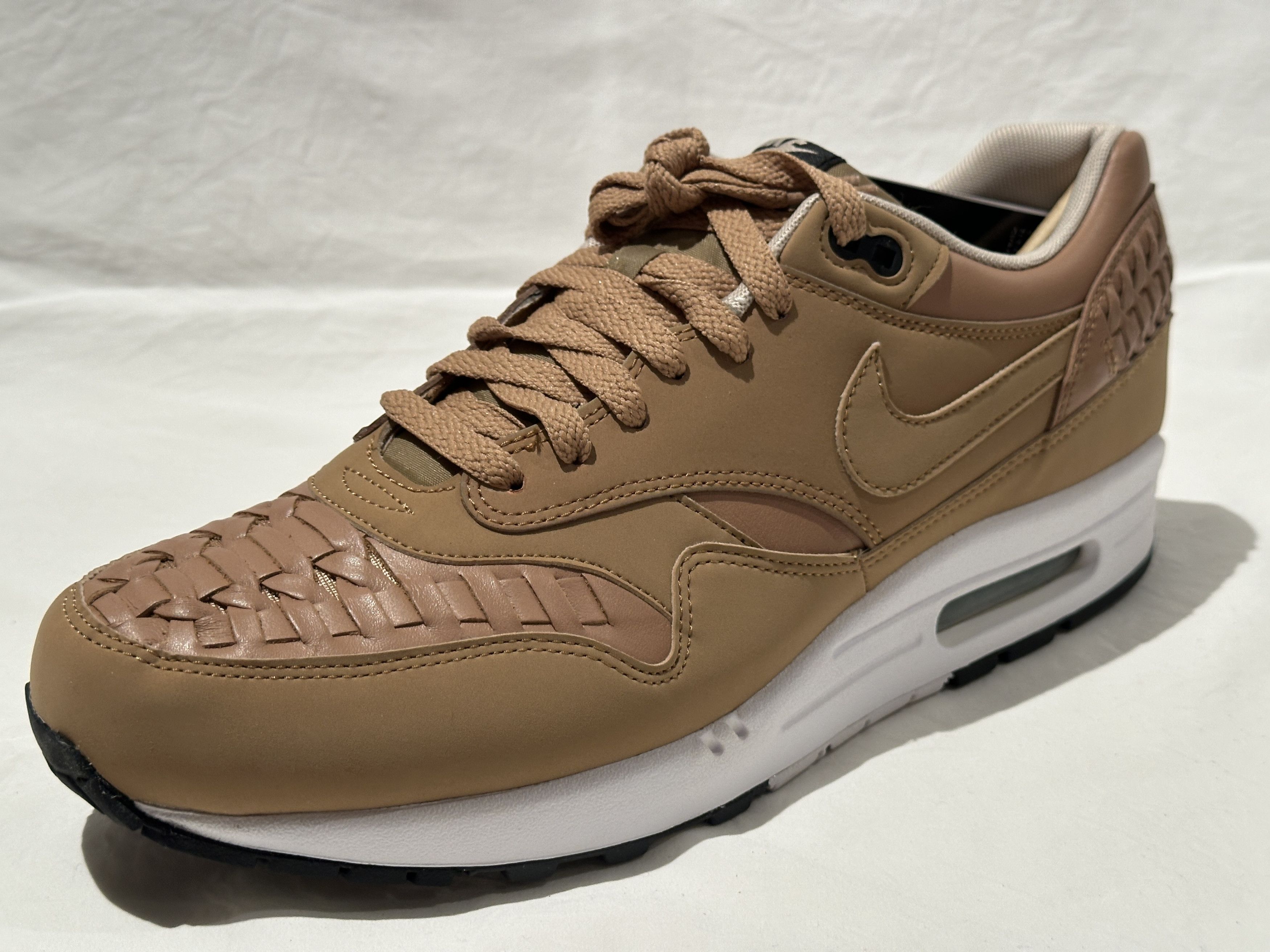 Nike BRAND NEW RARE - NIKE AIR MAX 1 - WOVEN "PALE SHALE" SZ 11 Size US 11 / EU 44 - 6 Thumbnail