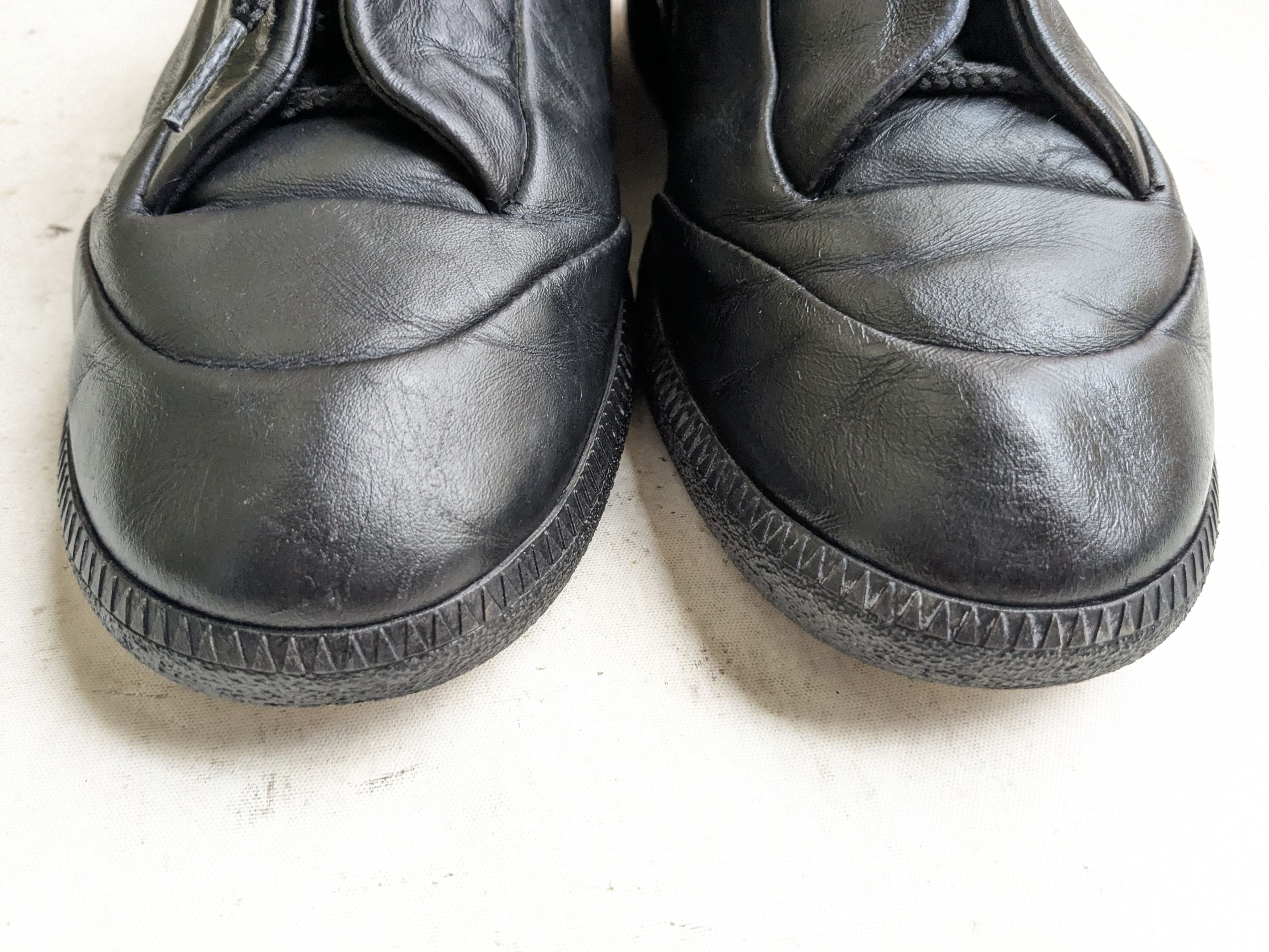 Maison Margiela Maison Margiela Future Black 9 42 Low Tops Leather Size US 9 / EU 42 - 3 Thumbnail