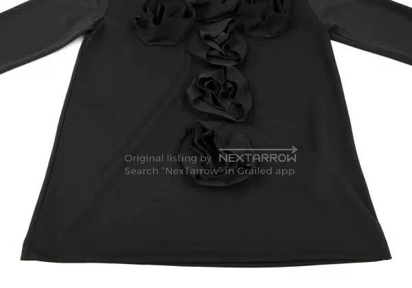 Comme des Garcons Comme Des Garcons Black vintage floral top Size S / US 4 / IT 40 - 6 Thumbnail