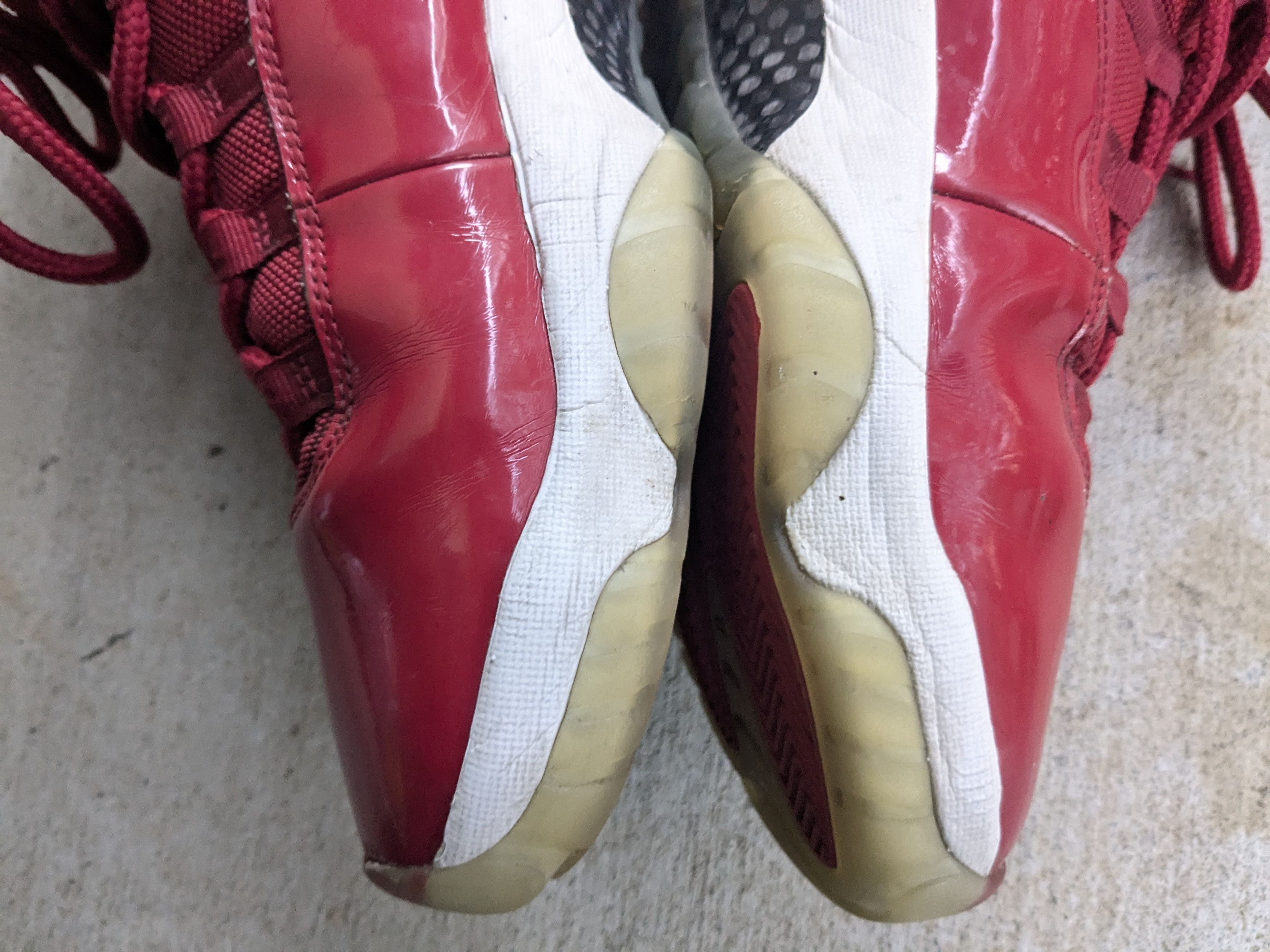 Jordan Brand Nike Air Jordan 11 Retro Win Like 96 378037-623 Red High Size US 11.5 / EU 44-45 - 9 Thumbnail