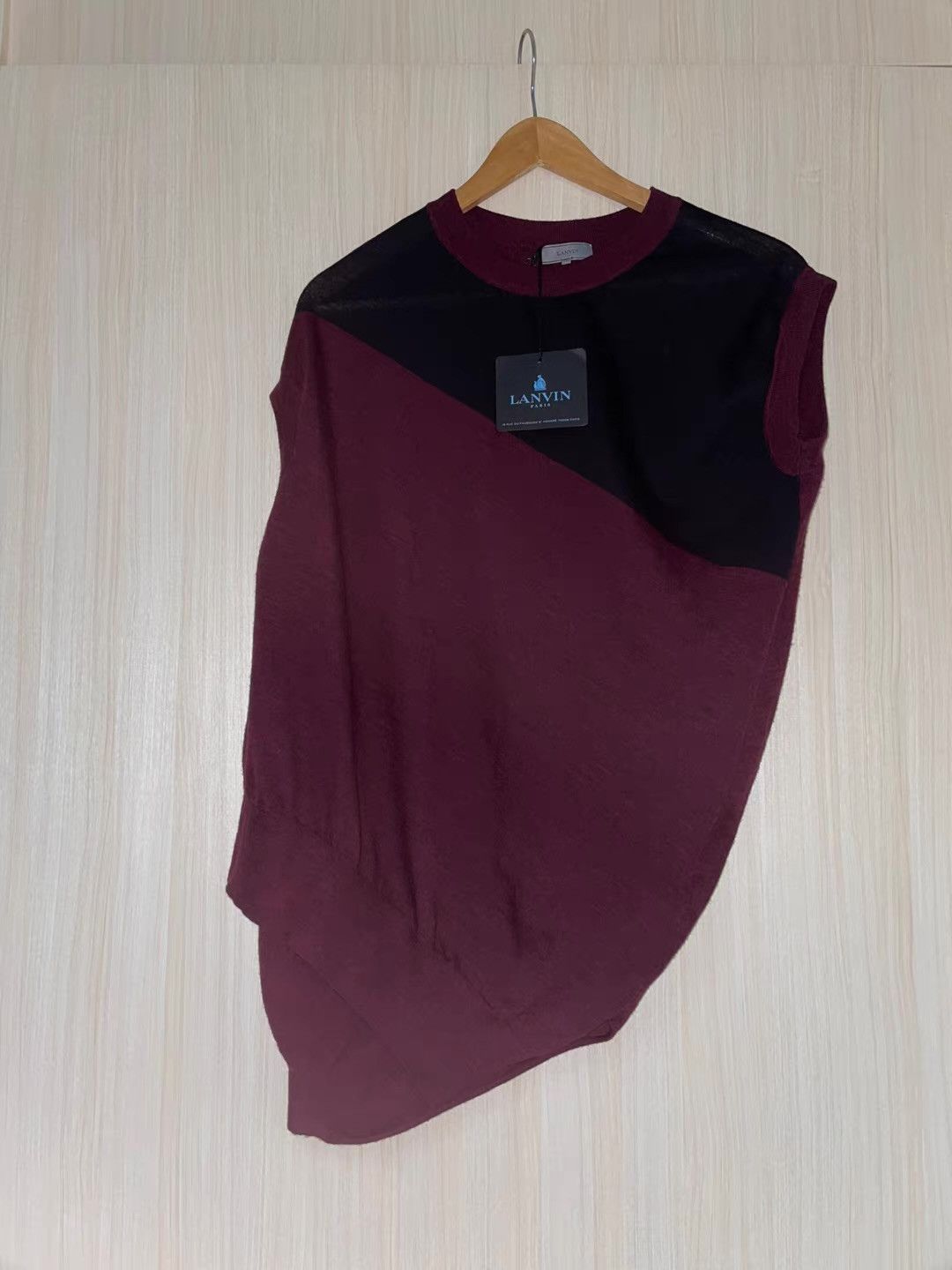 Lanvin Lanvin Twisted Wool Vest Ｑ21 Size US S / EU 44-46 / 1 - 1 Thumbnail