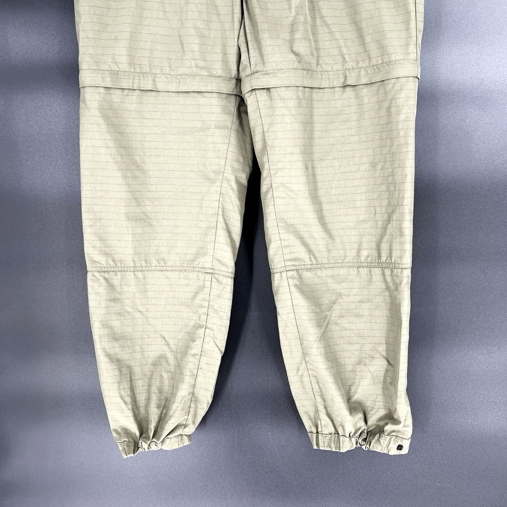 Vintage Vintage LL Bean Convertible Hiking Pants Mens Green Nylon Cargo Zip Off Medium Size US 31 - 5 Thumbnail