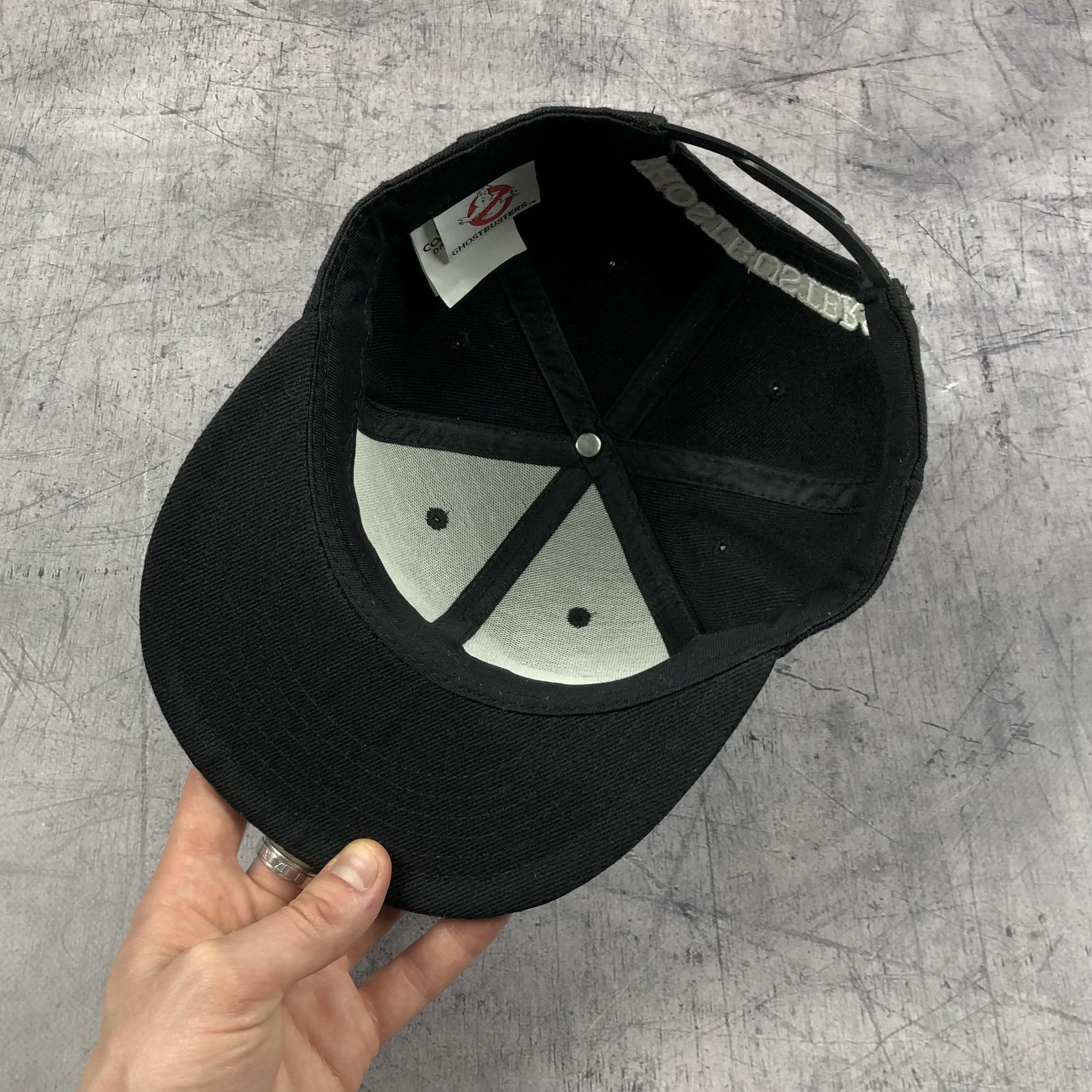Cartoon Network Vintage Ghostbusters Embroidered Logo MIB Cap y2k Size ONE SIZE - 7 Thumbnail