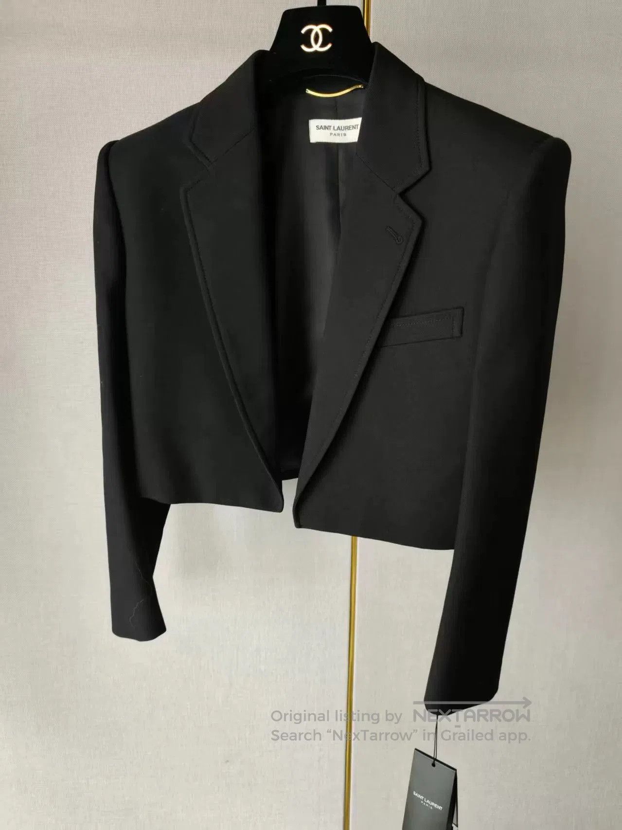 Saint Laurent Paris Saint Laurent Women's Coat. Size M / US 6-8 / IT 42-44 - 1 Thumbnail