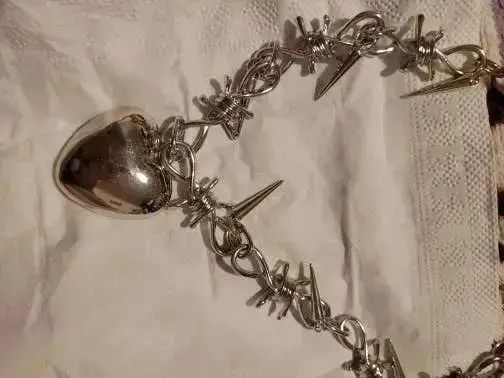 Japanese Brand Gothic Heart Pendant Necklace Size ONE SIZE - 5 Thumbnail