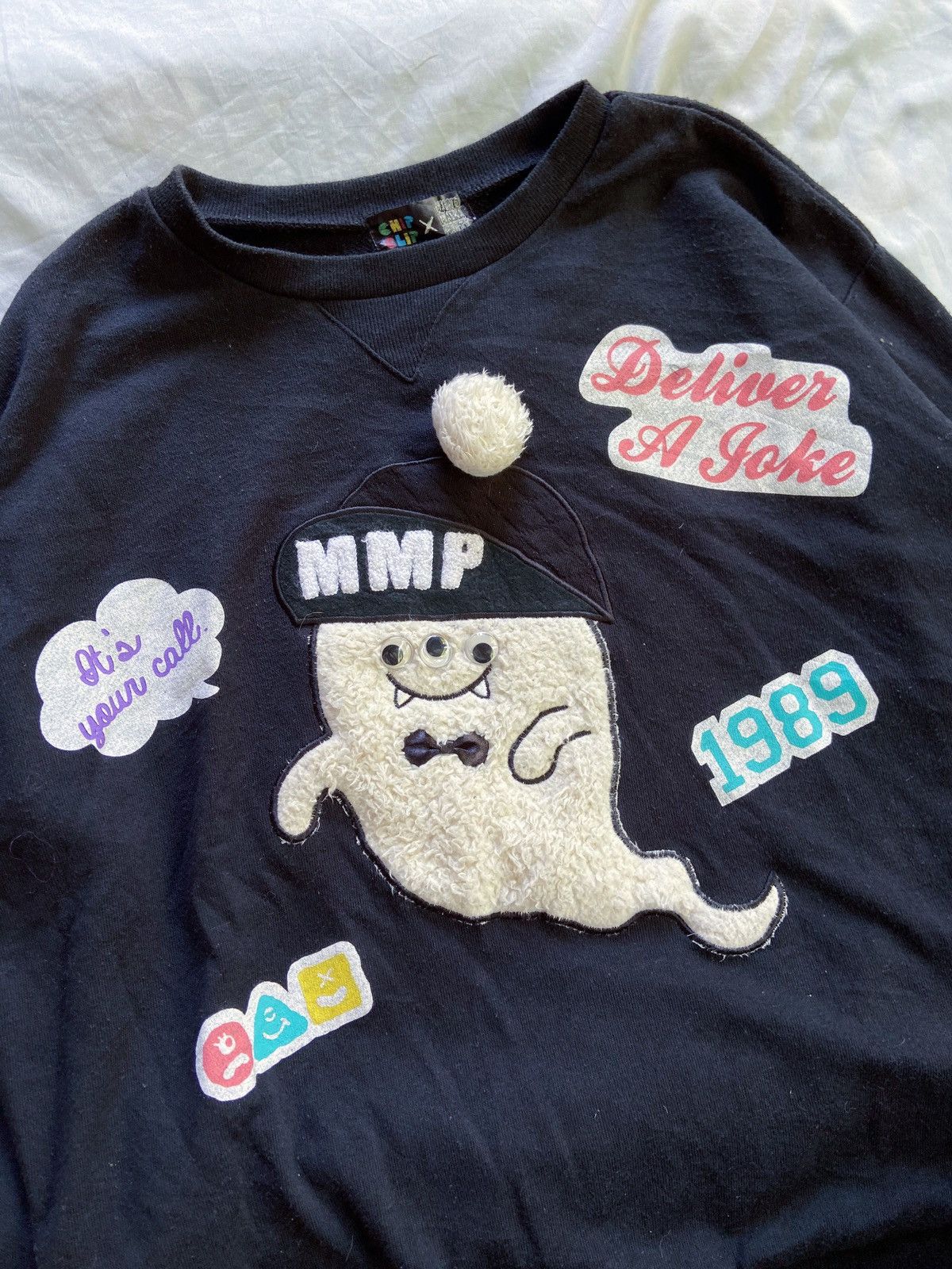 Japanese Brand CHIP CLIP x MALKO MALKA PARTY SWEATSHIRT Size US S / EU 44-46 / 1 - 3 Thumbnail