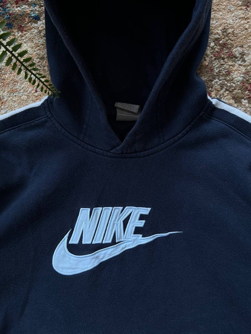 🫐 NIKE RETRO HOODIE BIG CENTRAL SWOOSH LOGO Y2K 90’s