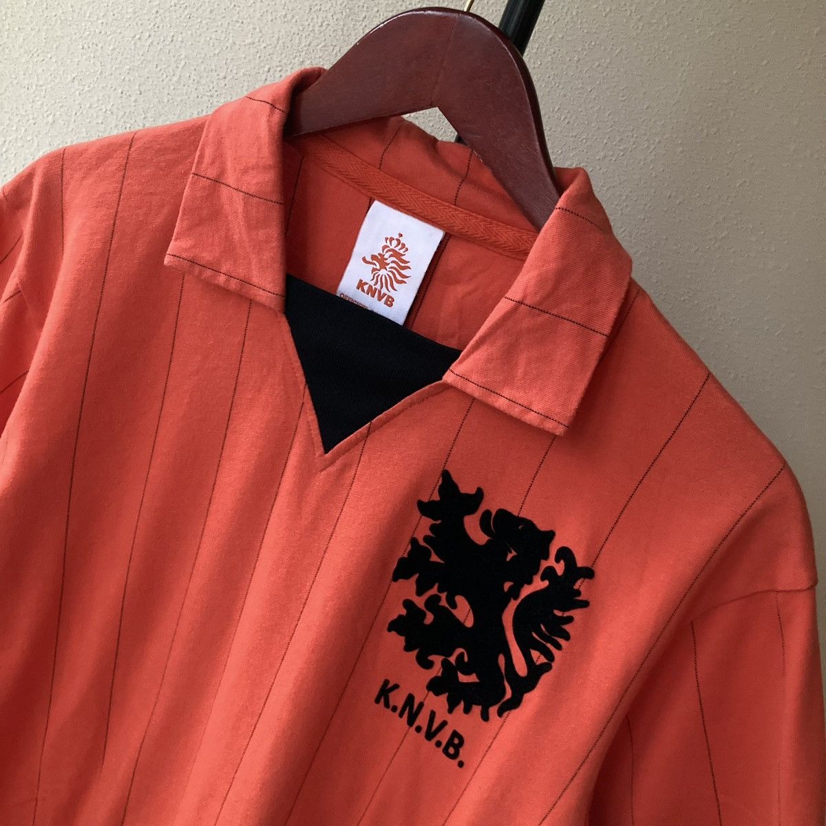 Vintage Blokcore Netherlands Jersey Retro 80s T Shirt Soccer Size US S / EU 44-46 / 1 - 2 Thumbnail
